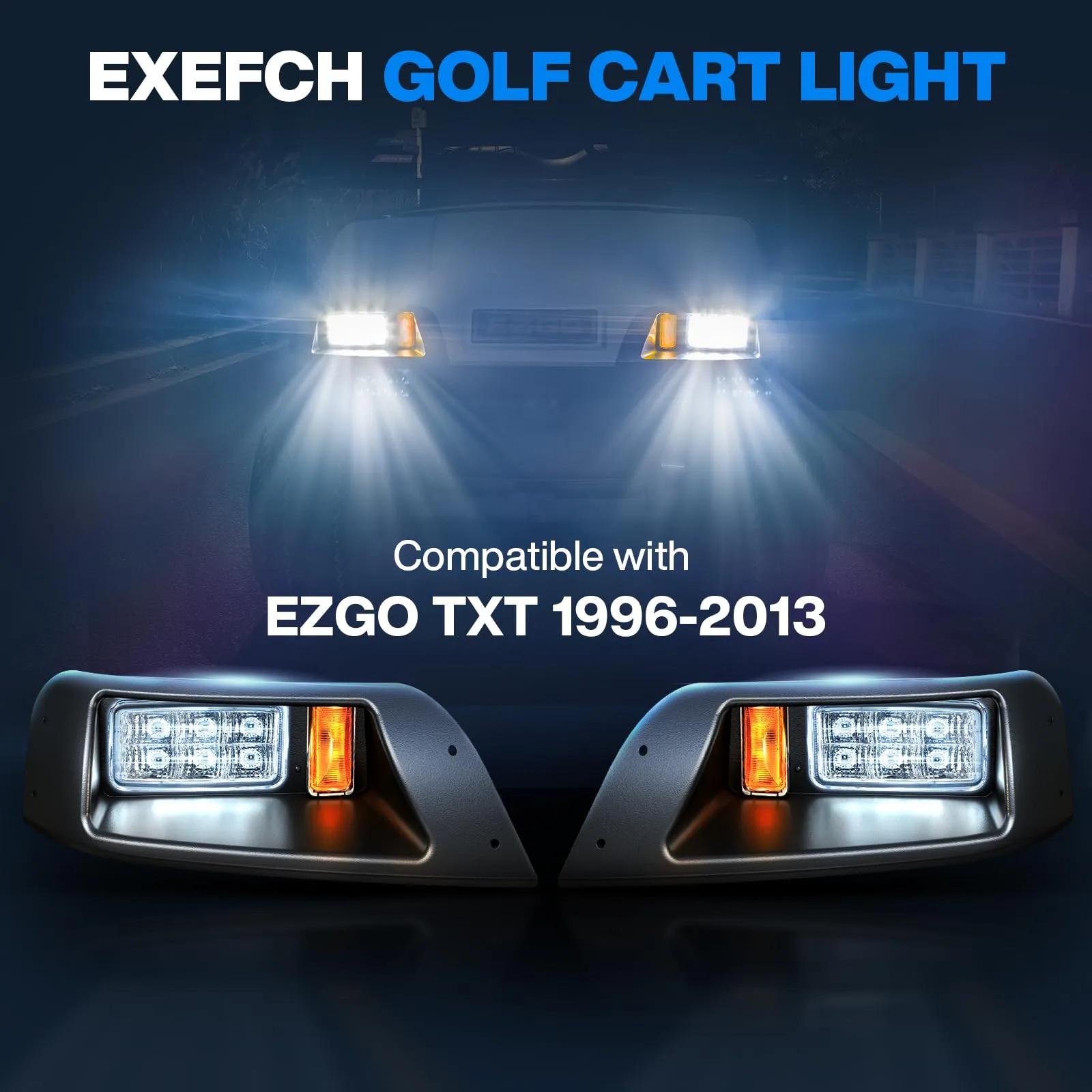 EXEFCH LED Light Kit for E-Z-GO TXT 1996-2013 image 3