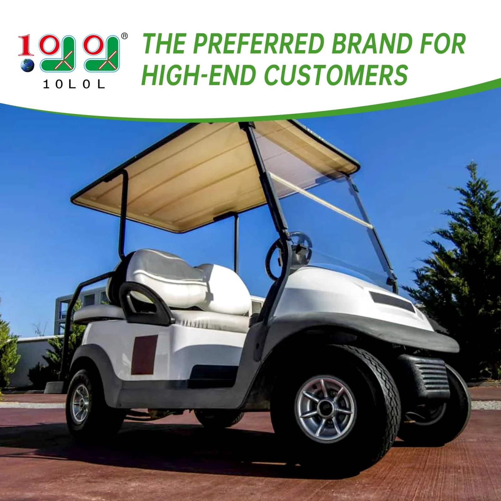 10L0L Floormat Retainer Side Panel Kit for Club Car image 2