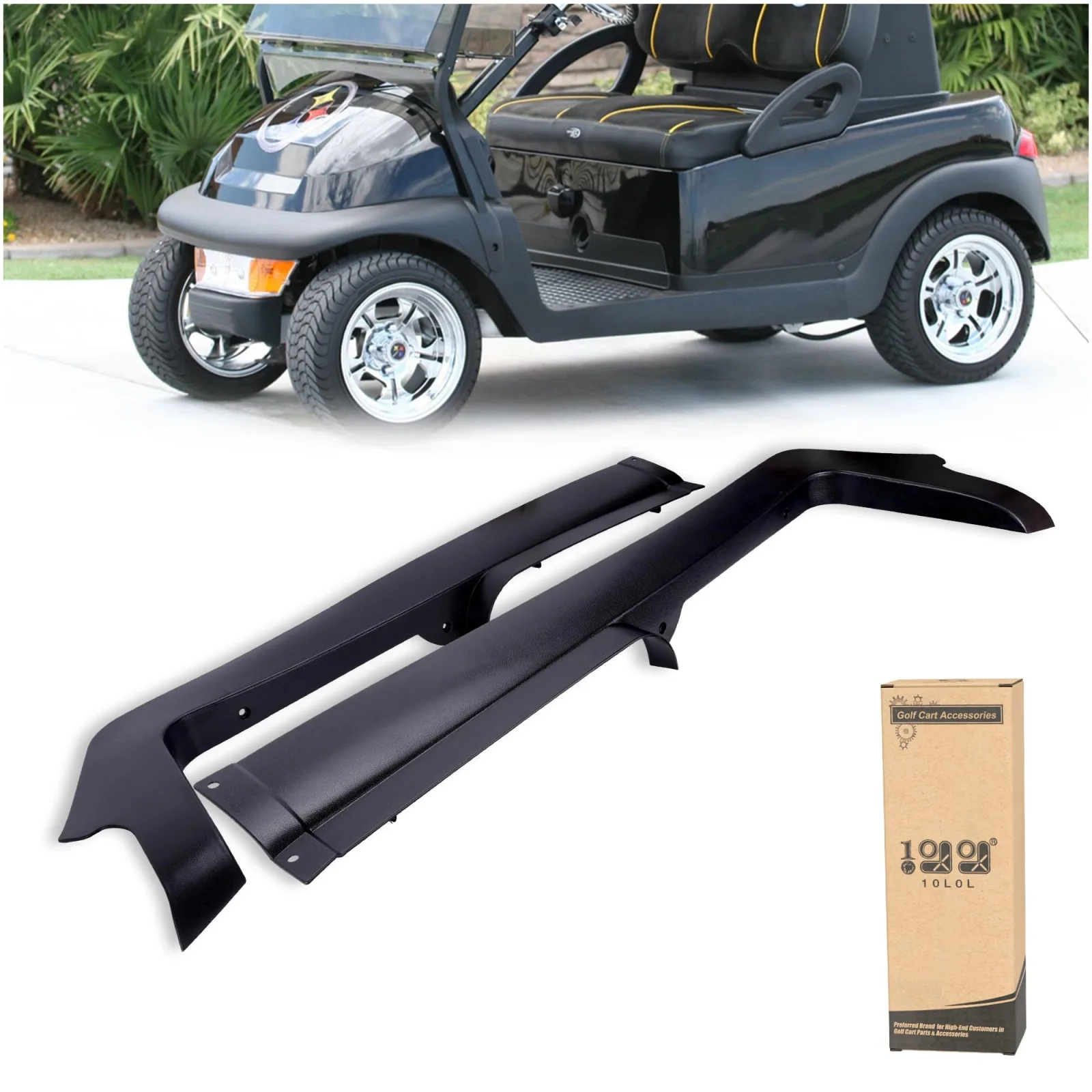 10L0L Floormat Retainer Side Panel Kit for Club Car
