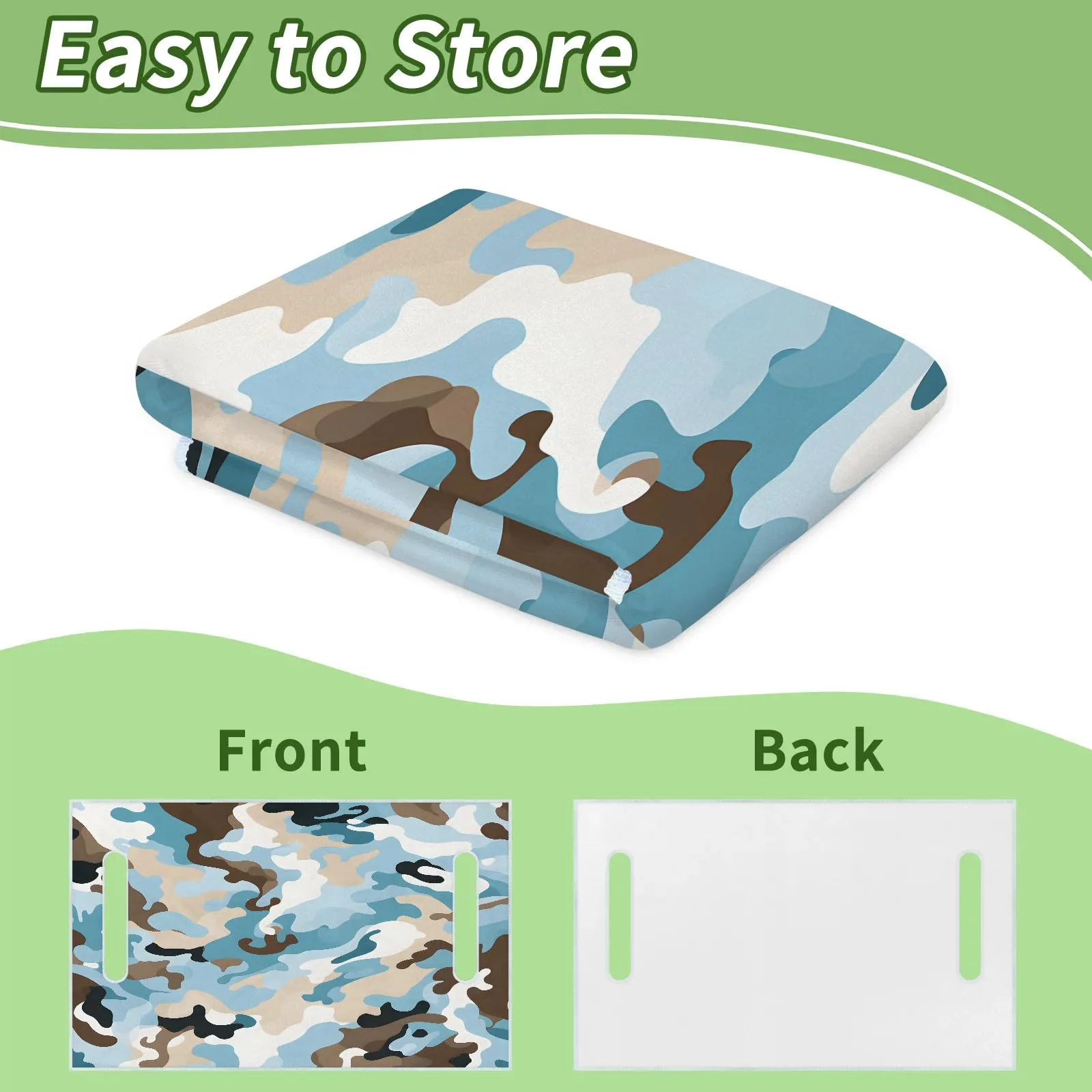 Tiveruda Golf Cart Seat Cover for Double Seats, 51 x 31 in image 4
