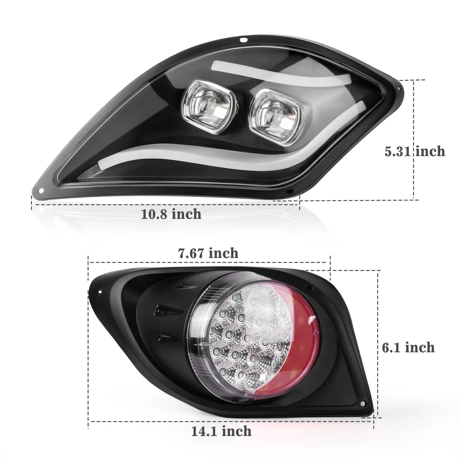 10L0L Yamaha Drive 2 Golf Cart Light Kit, 2017-Up image 4
