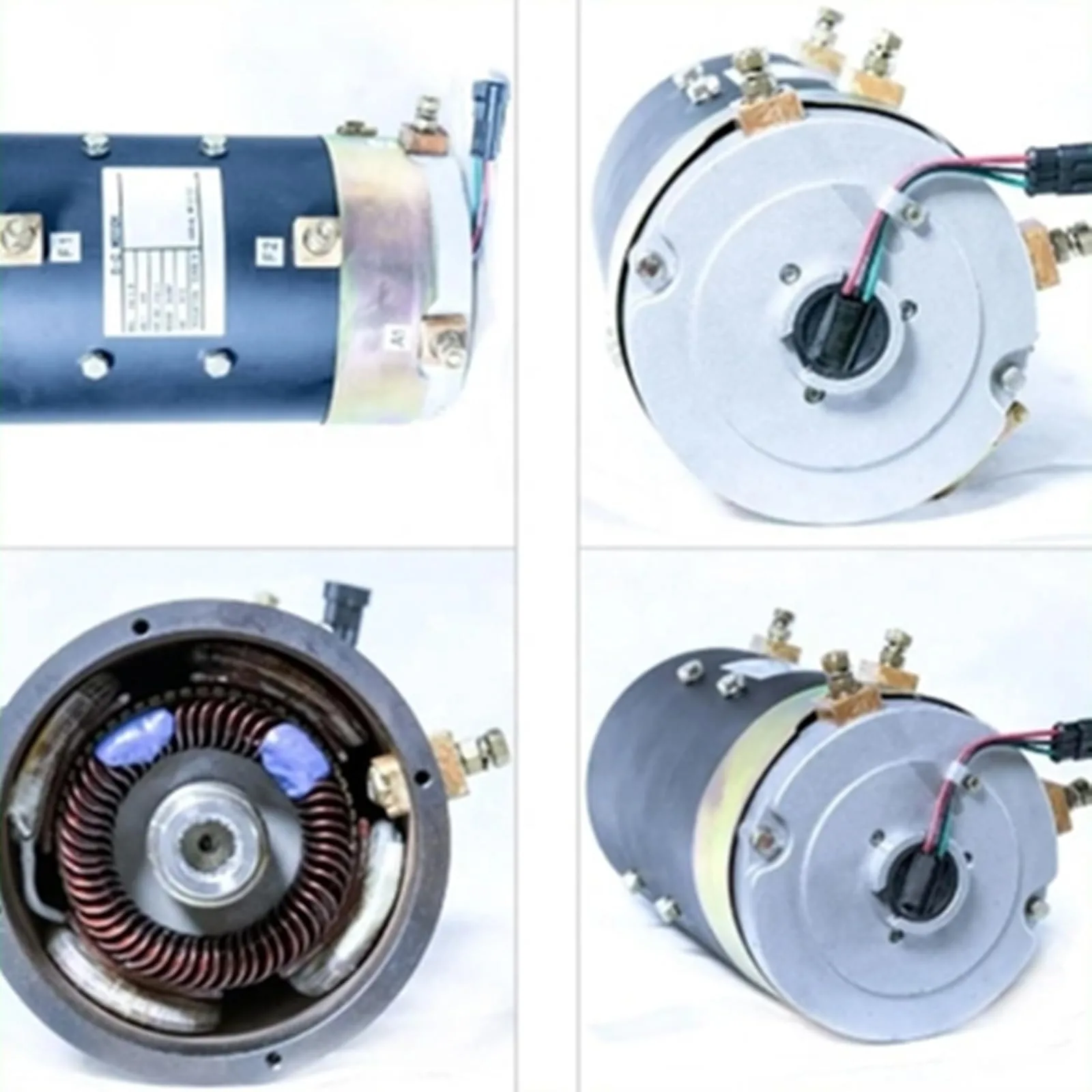 QTwnlop XQ-3.8 48V 3.8kW DC SepEx Electric Machine for Golf Carts image 4