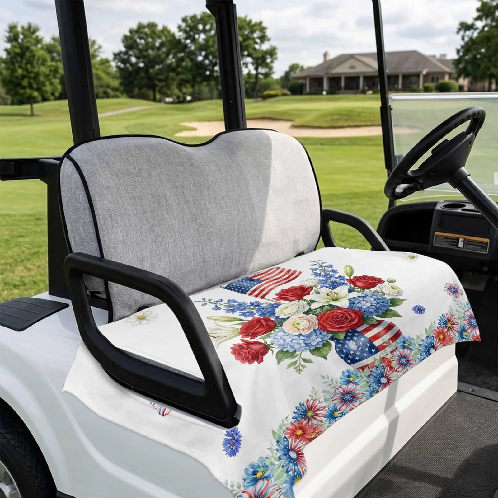 DecorLovee Golf Cart Seat Cover, 51 x 31 Inches image 4