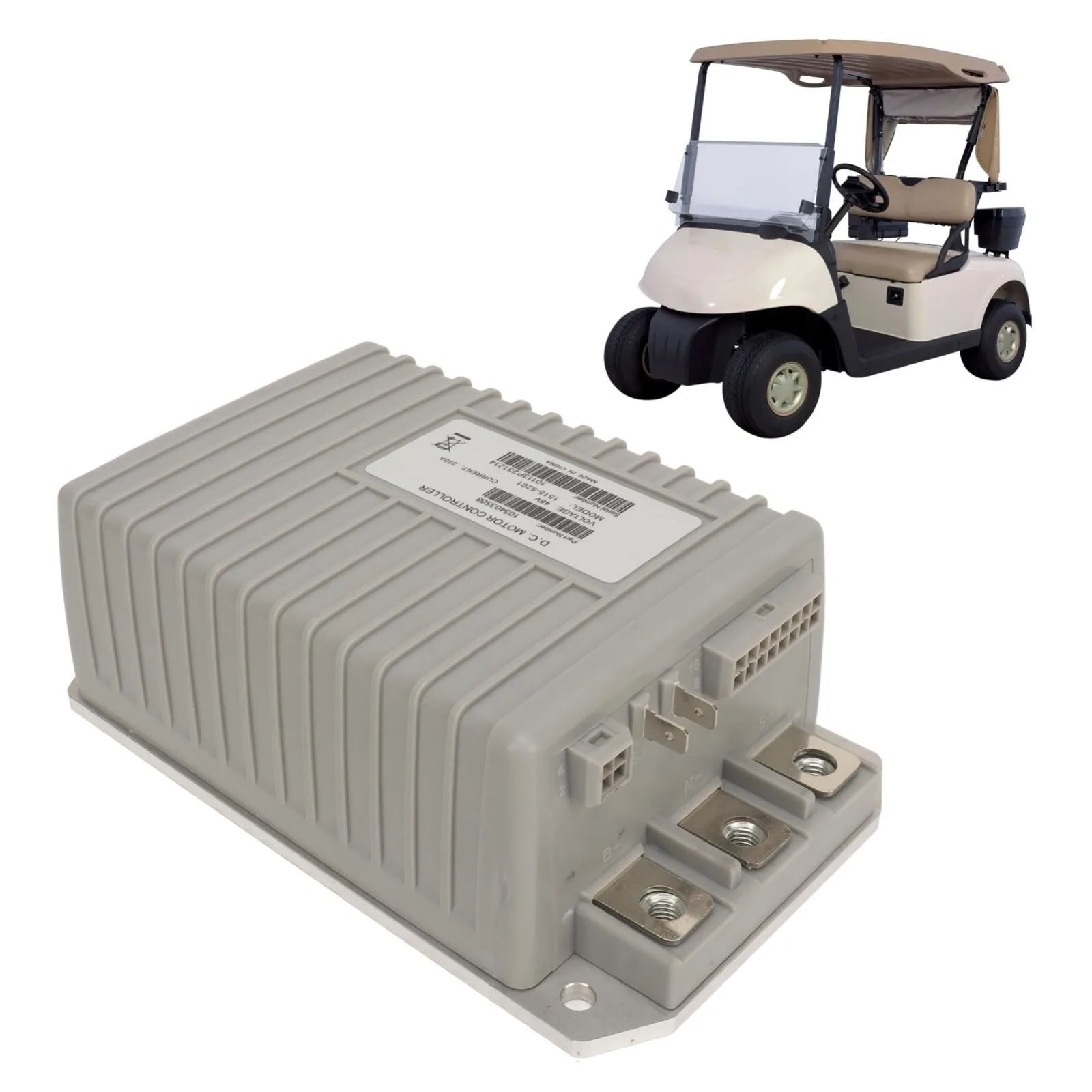 Raguso 48V Golf Cart Motor Controller 1515-5201 image 2
