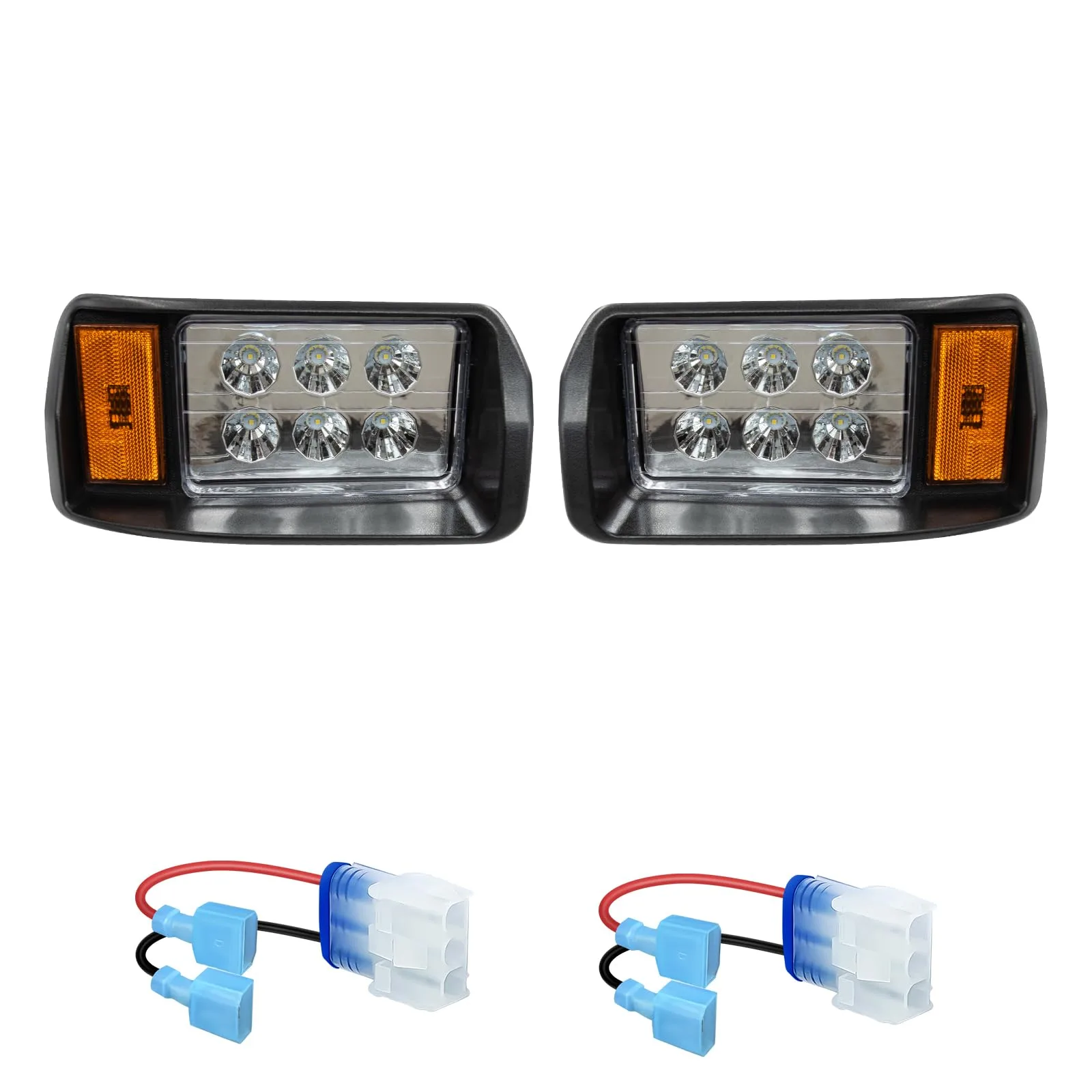 Orle Oko LED Headlight Kit for Club Car DS 1993-Up — MPN 101988002