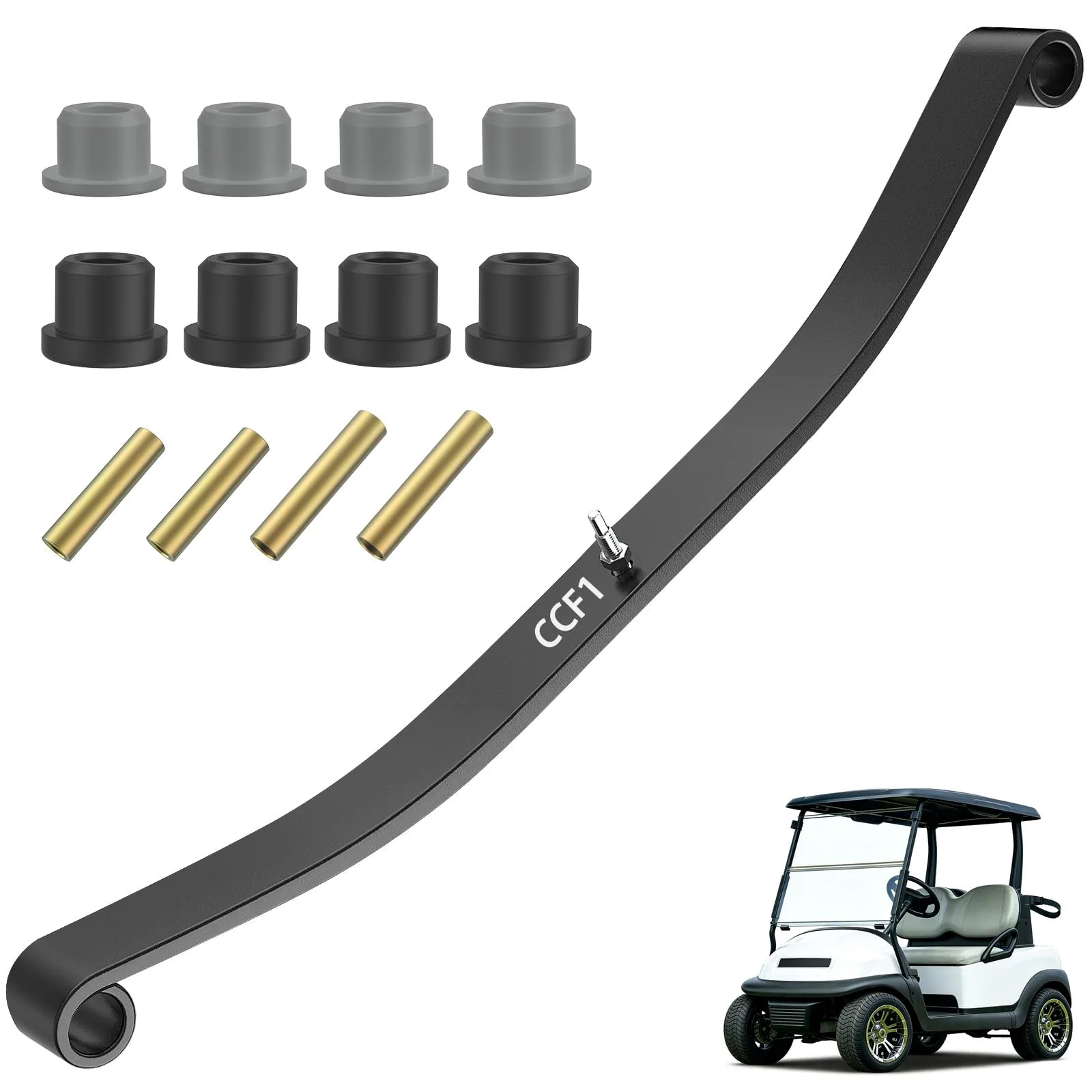 CLUBRALLY Front Leaf Spring Kit for Club Car DS & Precedent