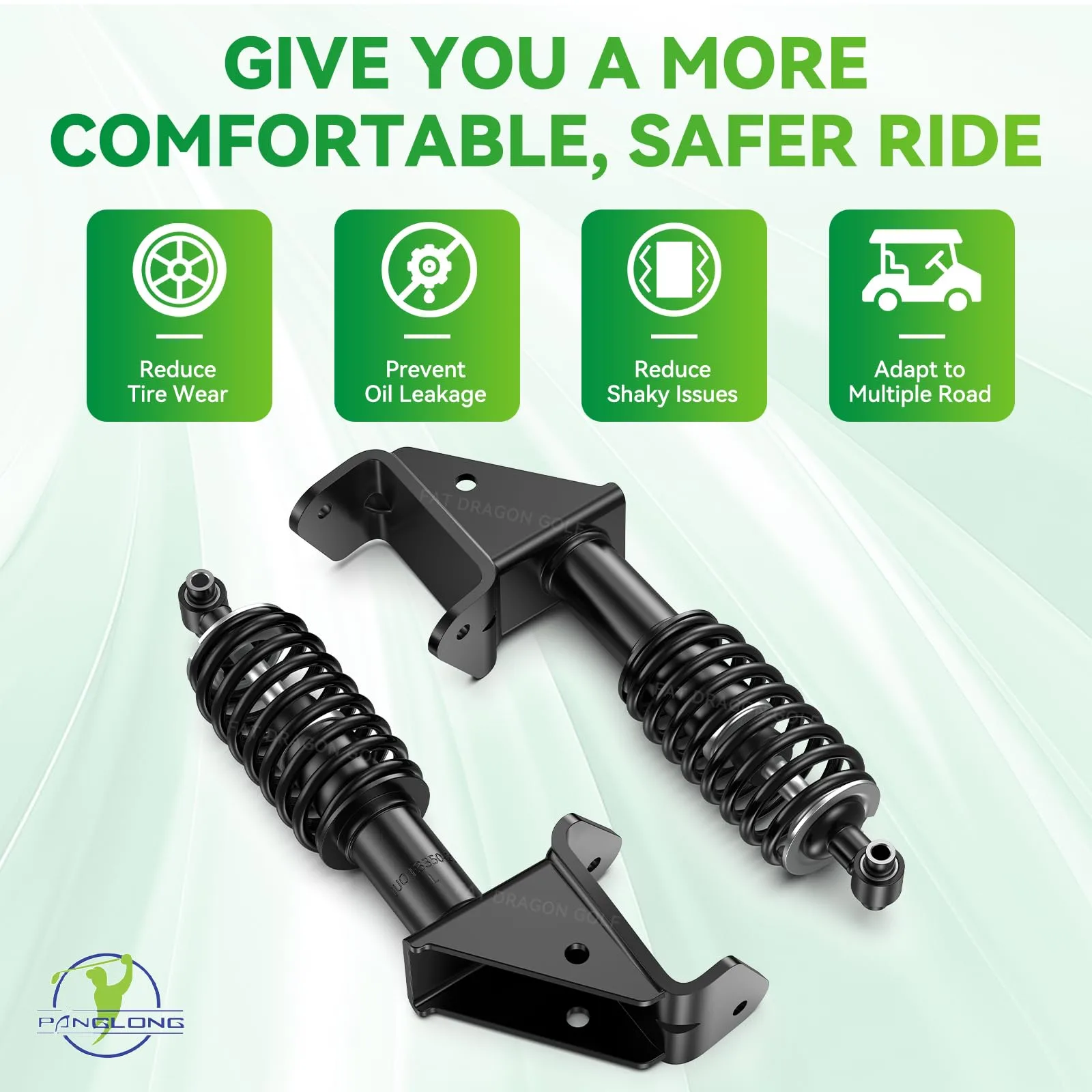 Panglong Front Shocks for Yamaha G22, FDG-206 image 2