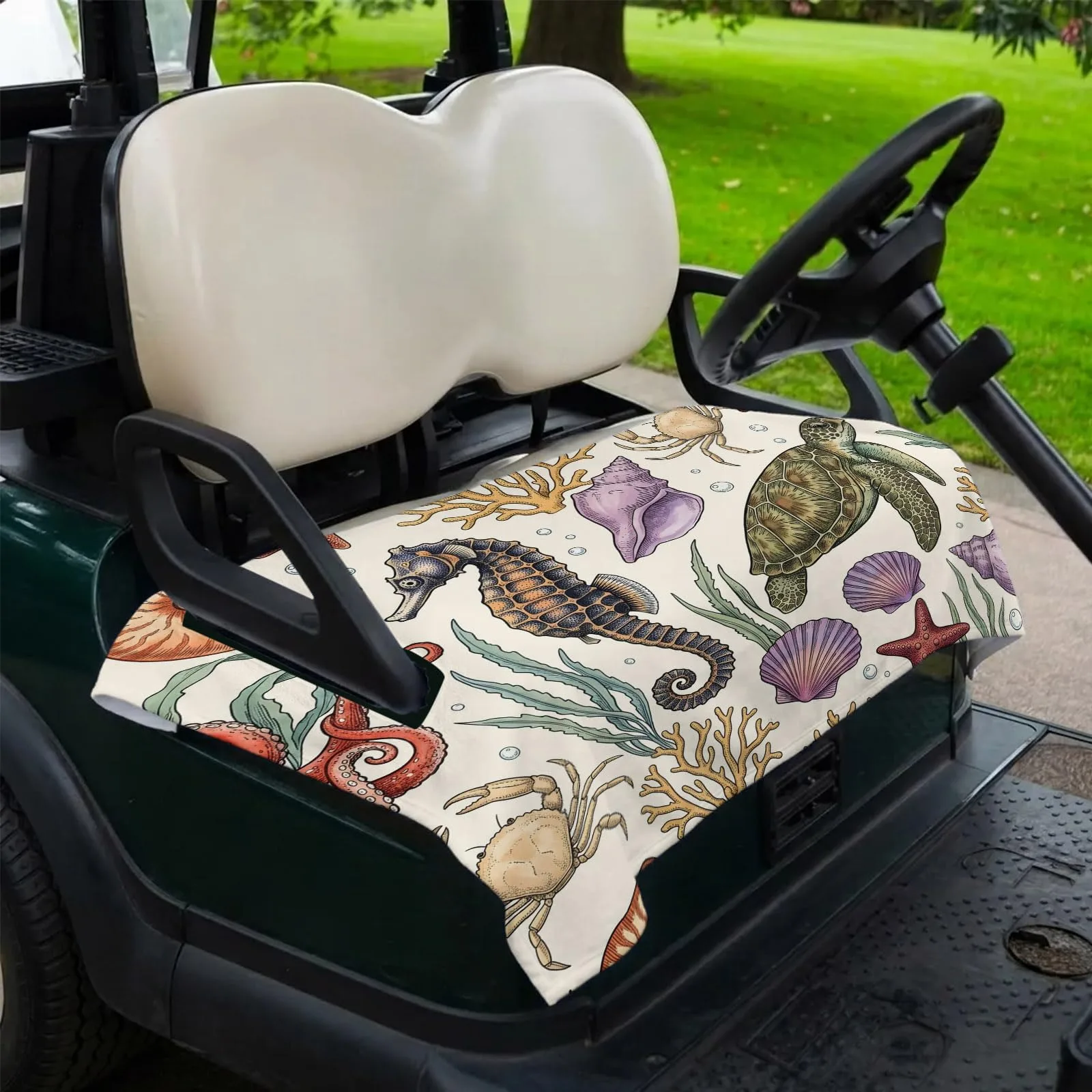 Trosturdspn Golf Cart Seat Towel Blanket 51 x 31 in