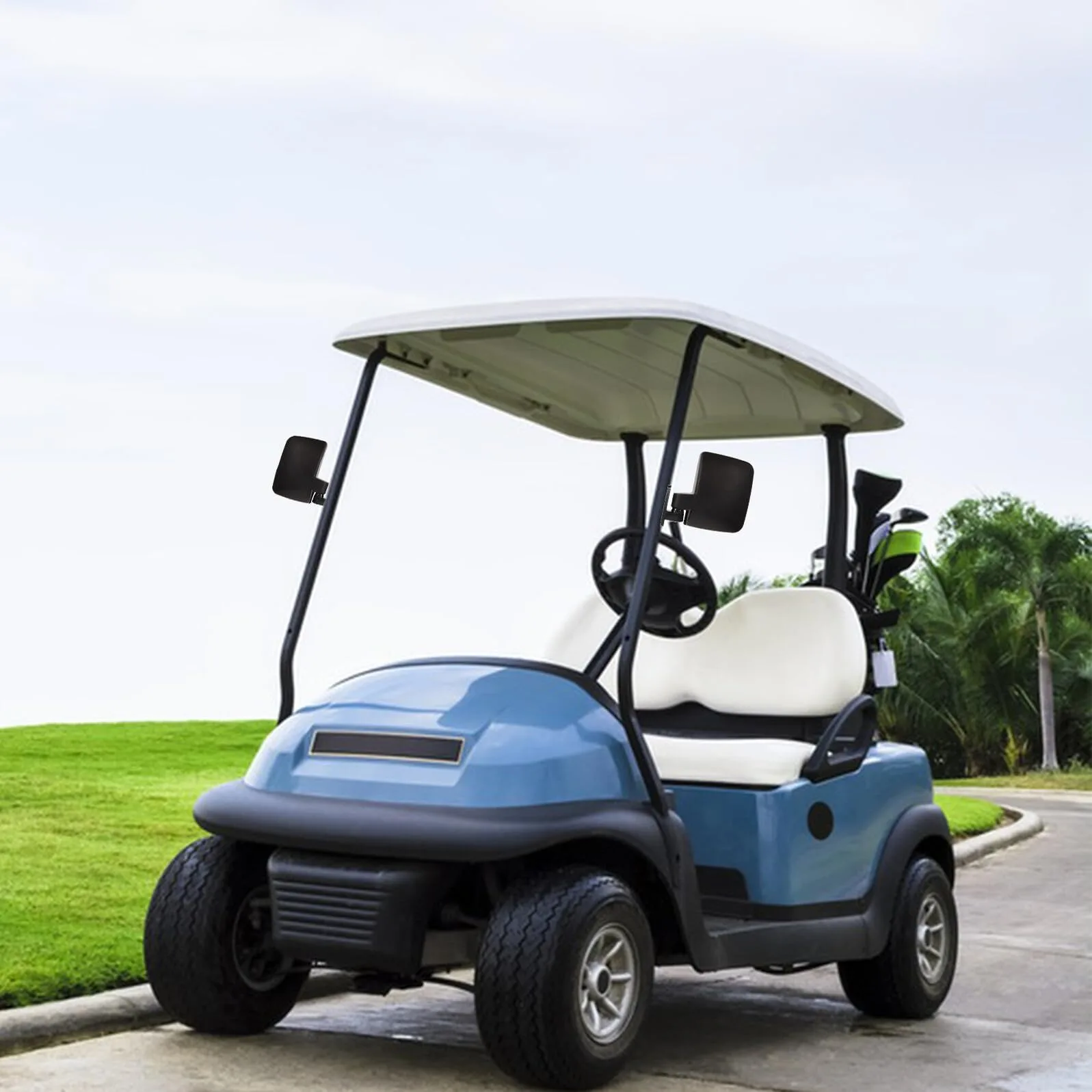 STOBAZA Golf Cart Rearview Mirror with Straps image 2