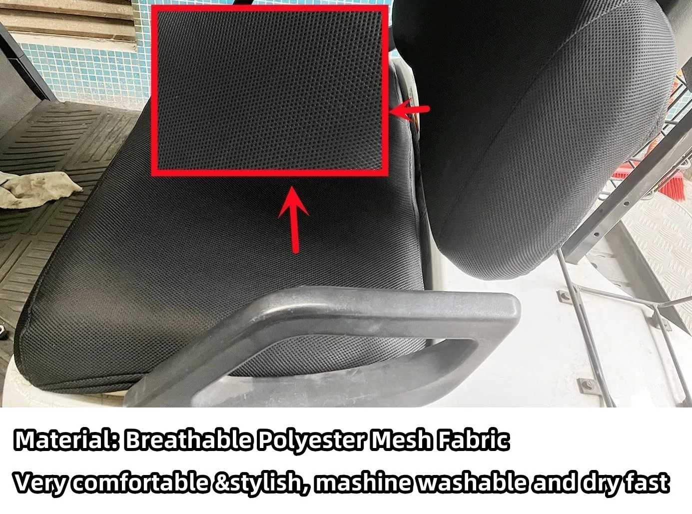 Dr.Acces YR-432 Golf Cart Front & Rear Seat Covers image 3