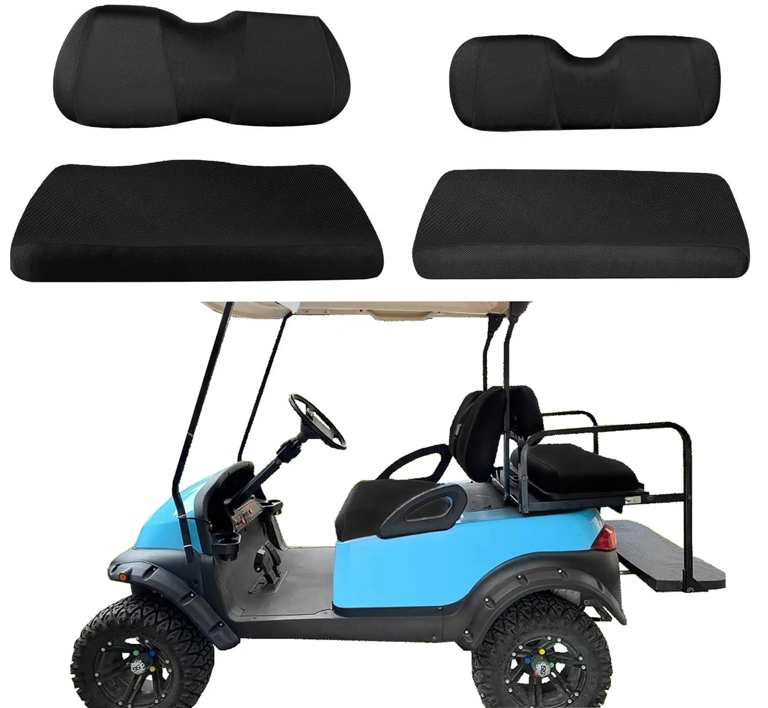 Dr.Acces YR-432 Golf Cart Front & Rear Seat Covers