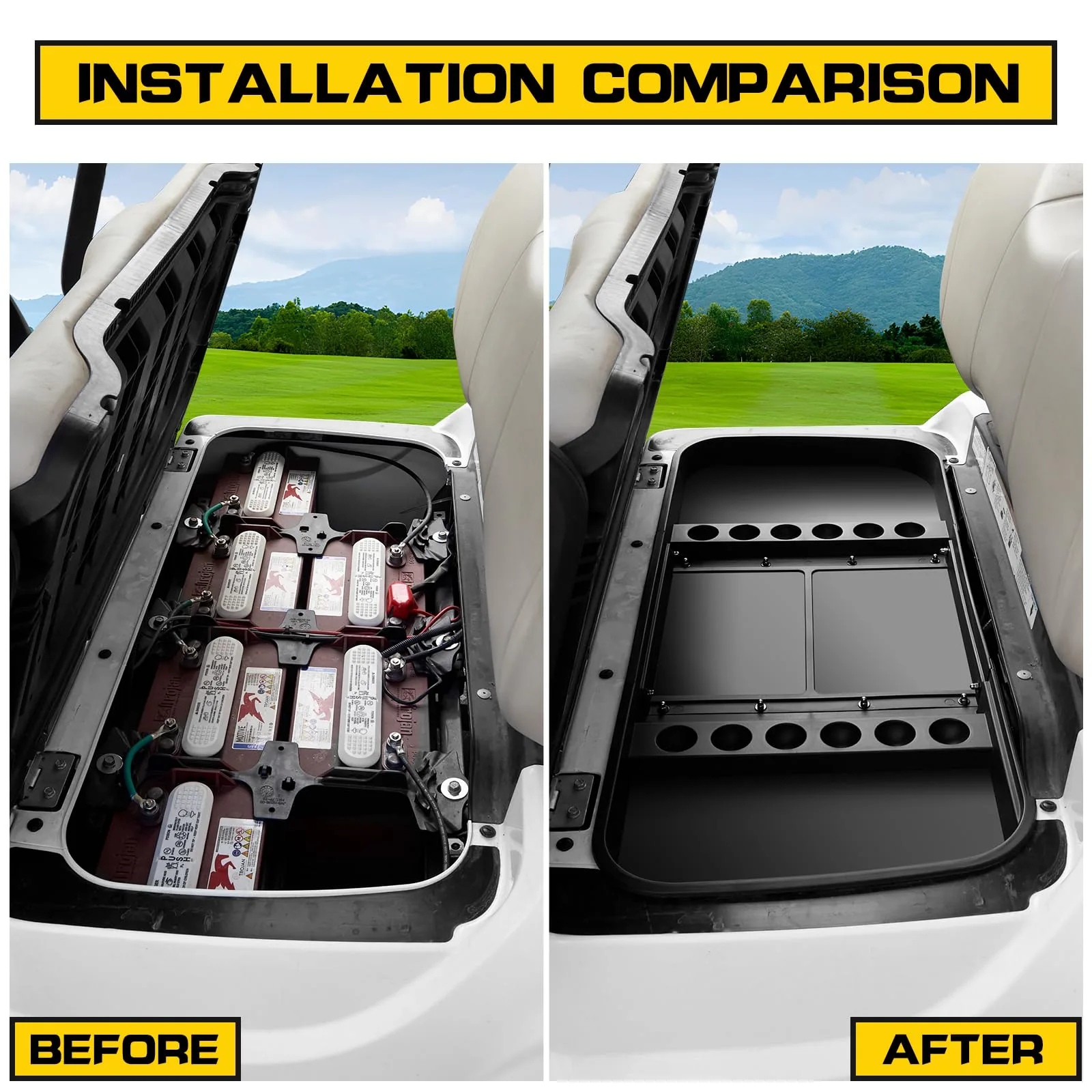 HSUTVXPRO ST065 Under-Seat Storage Box for Yamaha G29 image 2