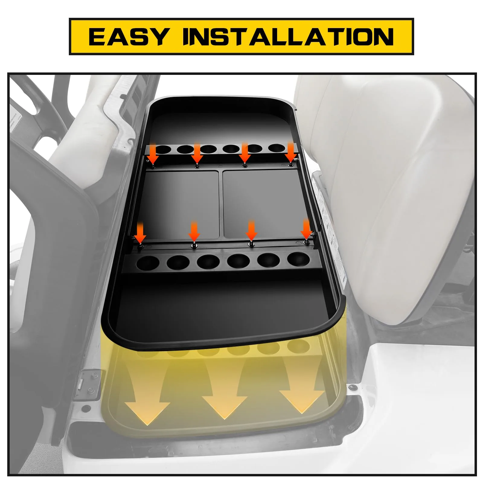 HSUTVXPRO ST065 Under-Seat Storage Box for Yamaha G29 image 4
