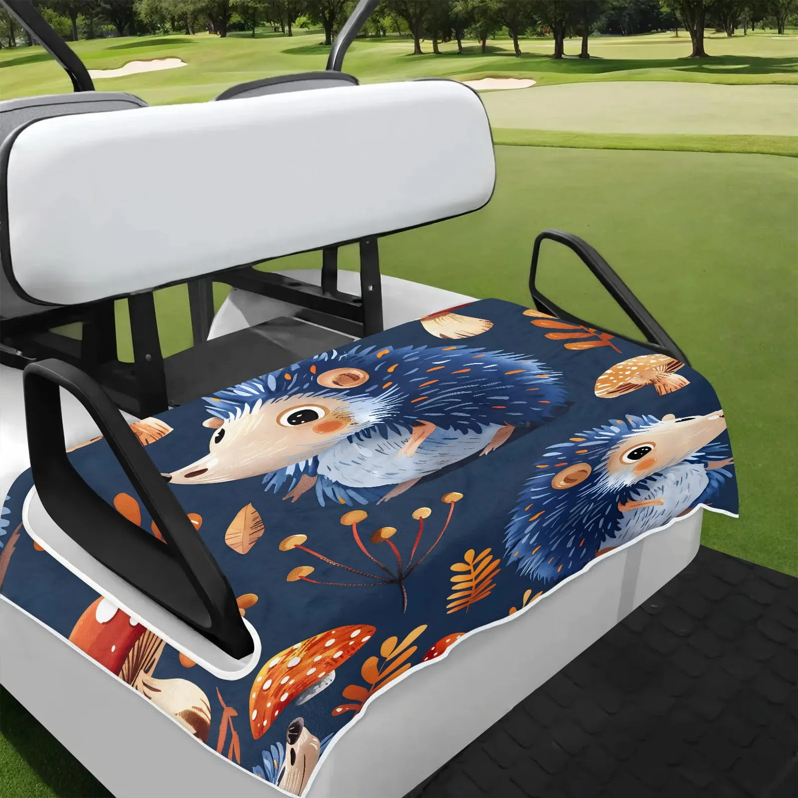 Tiveruda Golf Cart Seat Cover for Double Seats, 51 x 31 in