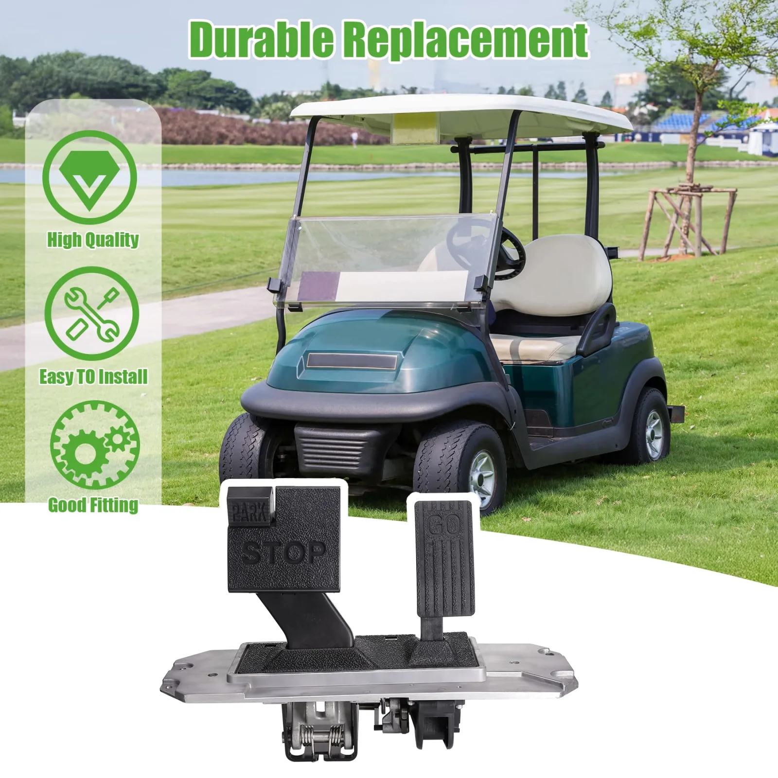 10L0L Accelerator Pedal Assembly for Club Car Precedent & Tempo image 3
