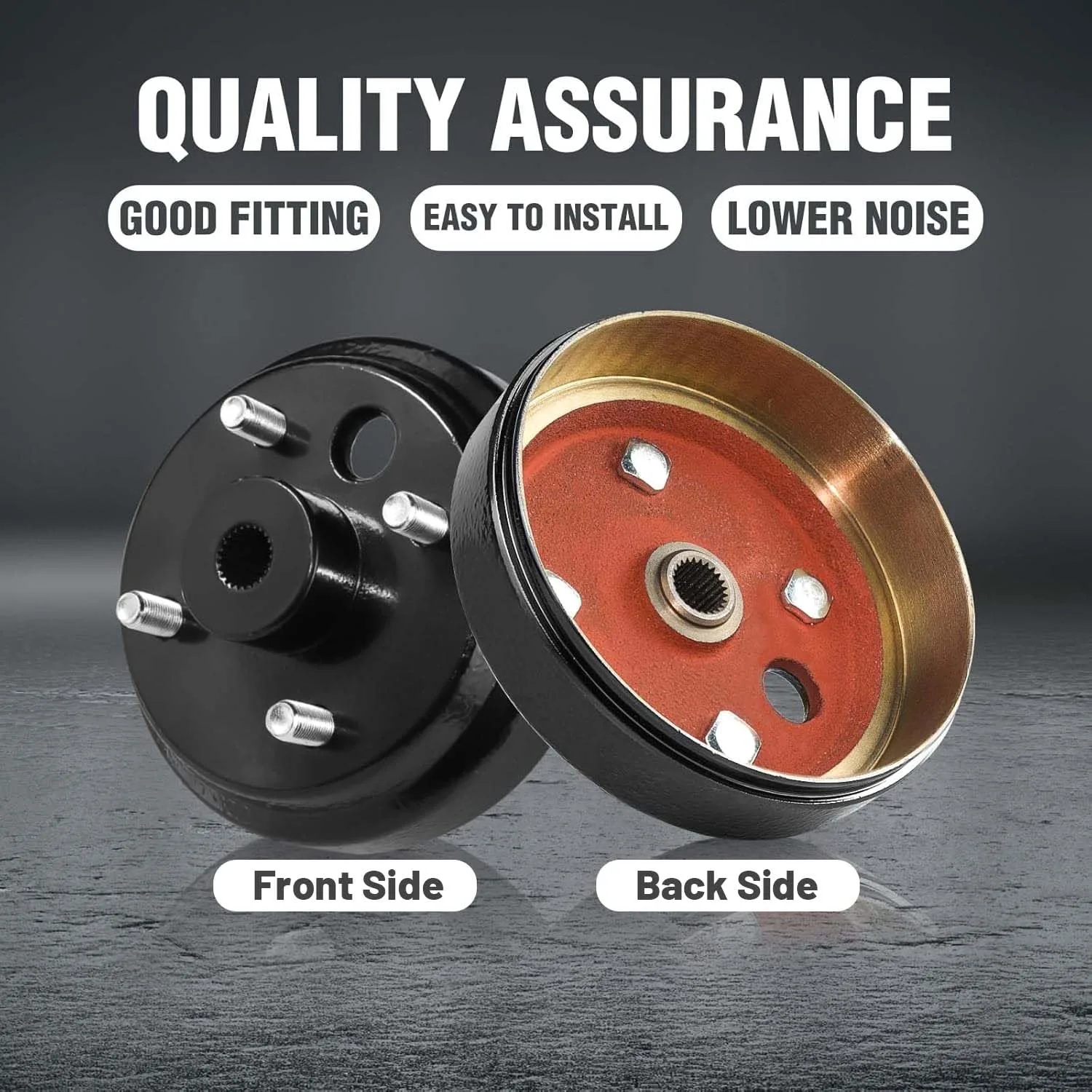 Shu-Ran E-Z-GO Brake Drum Hub Assembly 19186G1P image 2