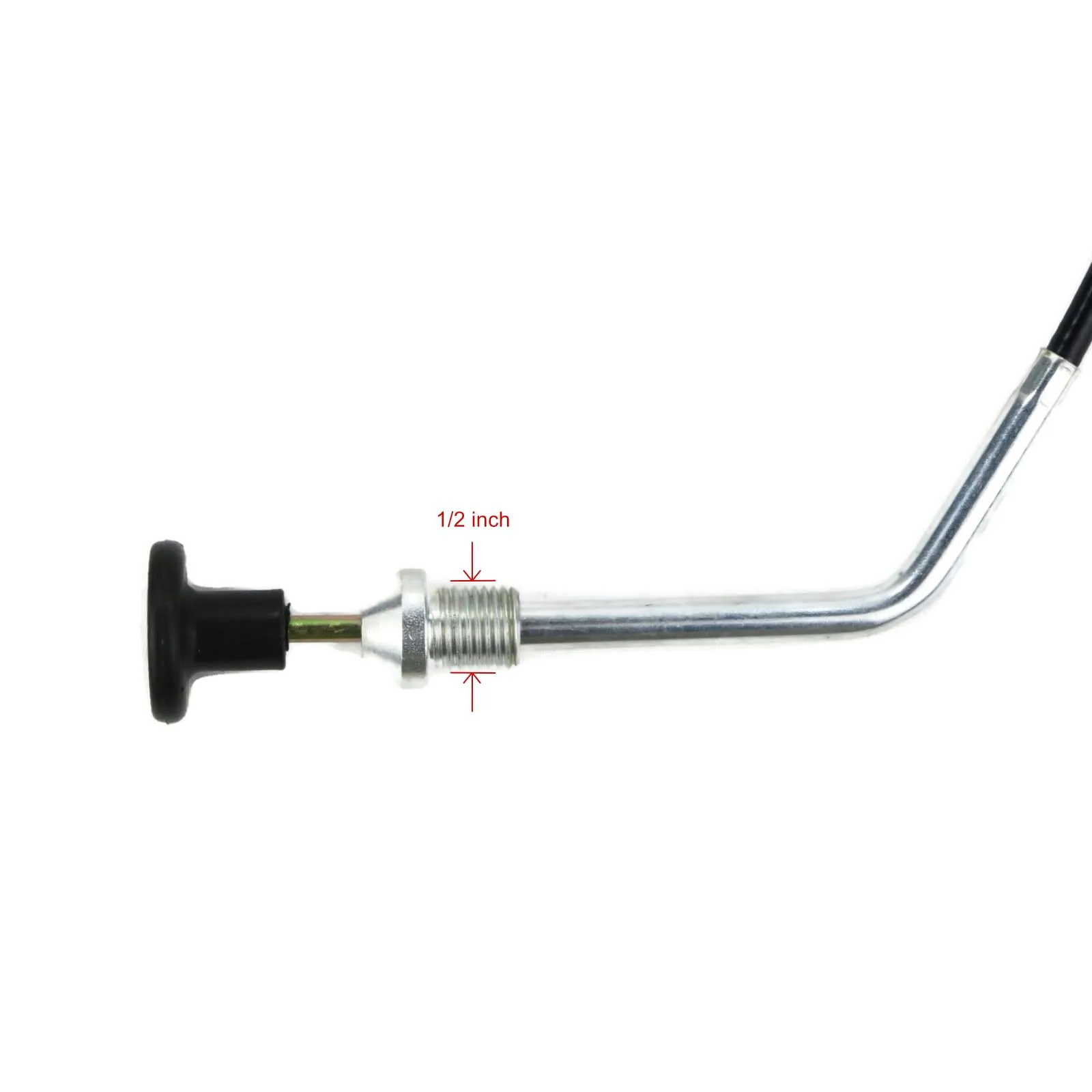 The ROP Shop 32-Inch Golf Cart Choke Cable 101370_4 image 2