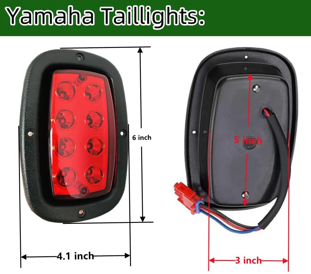 Dr.Acces LED Headlight and Taillight Kit for Yamaha G14-G22 image 4