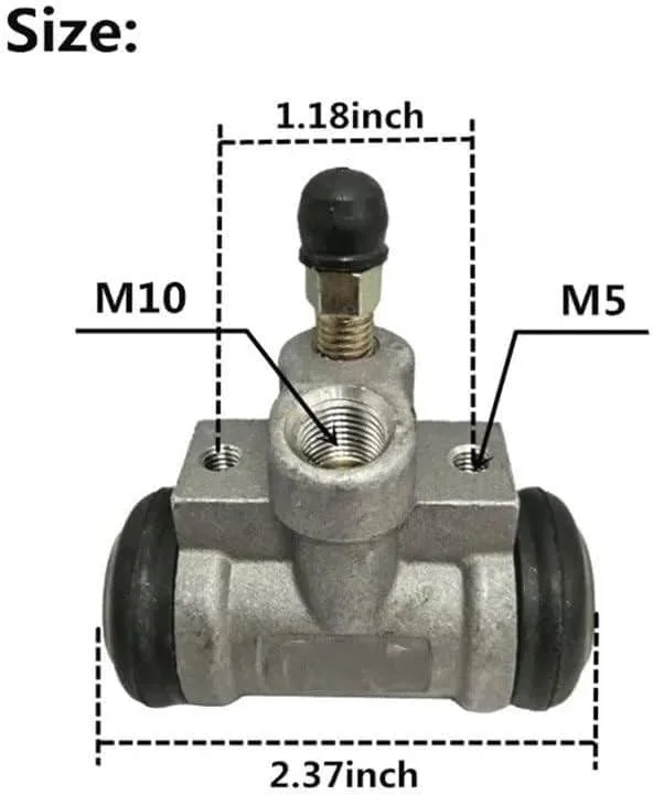 Generic Golf Cart Drum Brake Wheel Cylinder 4958746085668 image 2