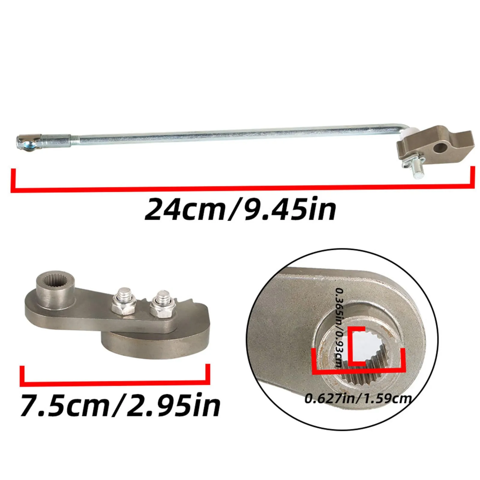 labwork Park Brake Latch Kit for Club Car DS Carryall image 2