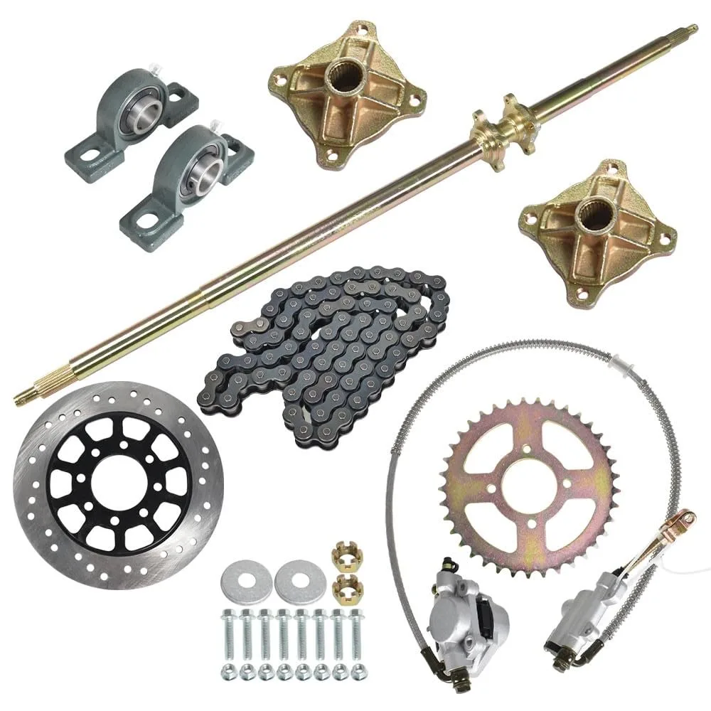 Rear Live Axle Kit Mod-G33S-1316 with Sprocket and Hub
