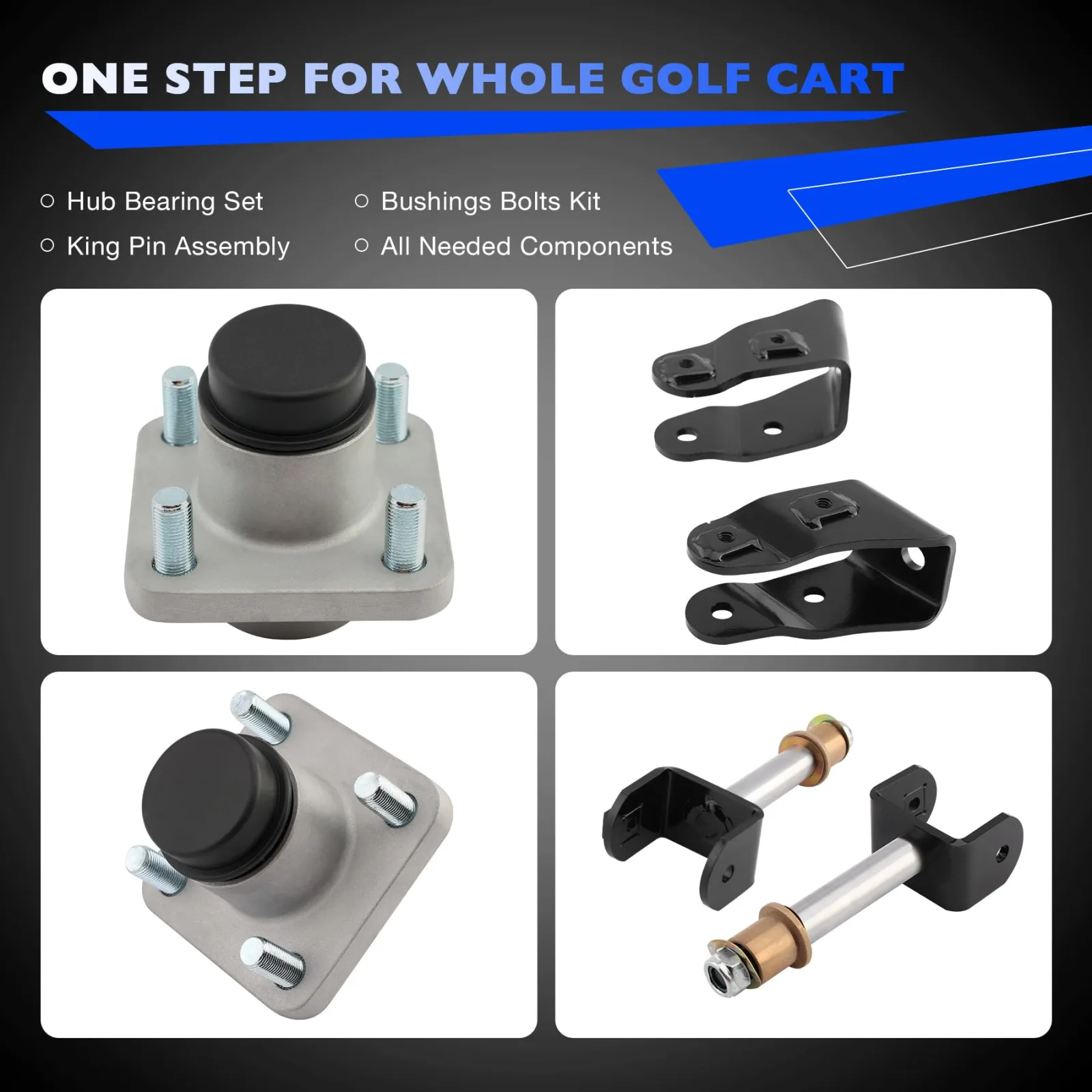 Misakomo Front End Repair Kit for Club Car Precedent 2004+, Replace 102357701 image 4