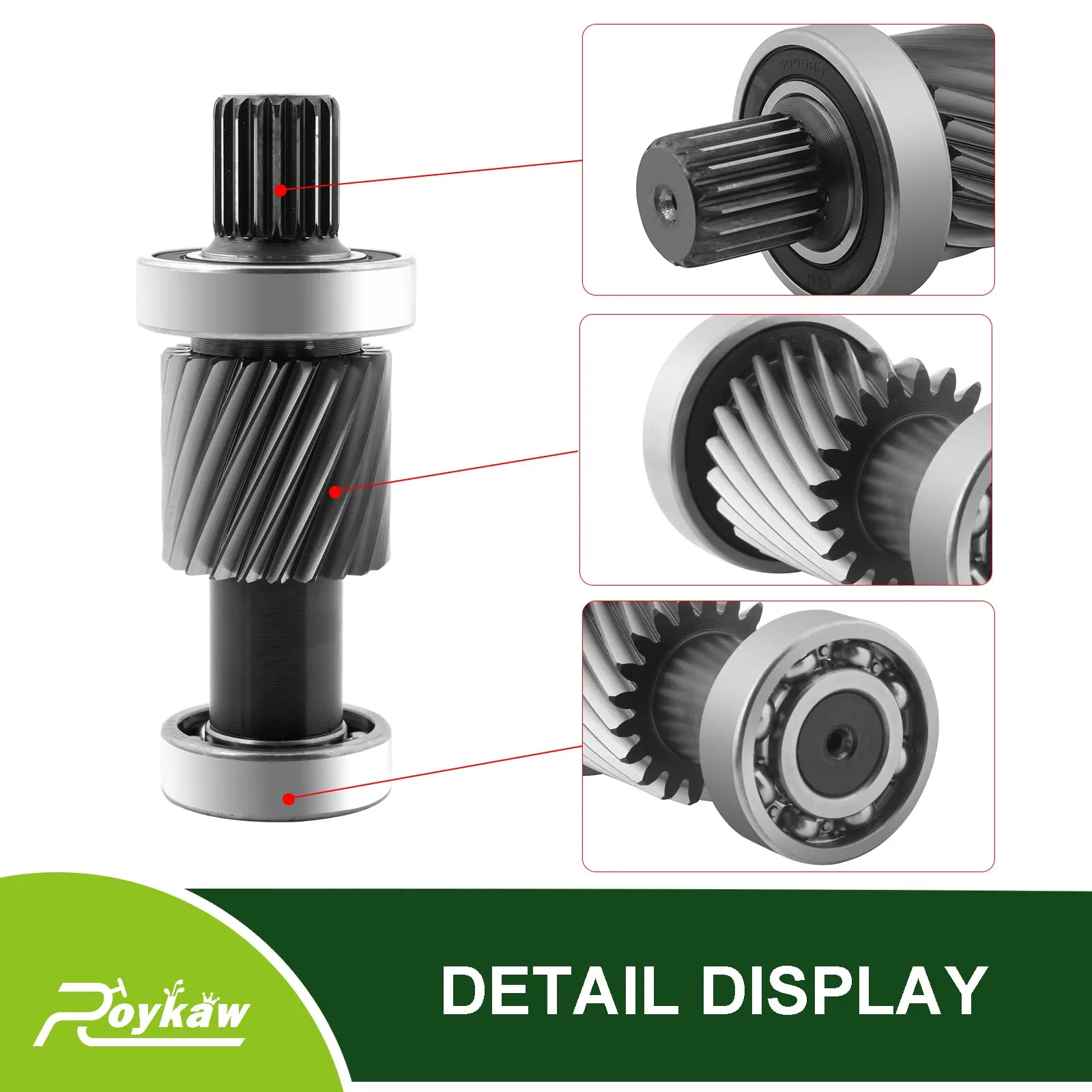 Roykaw Golf Cart Input Shaft Kit 28095G01 image 2