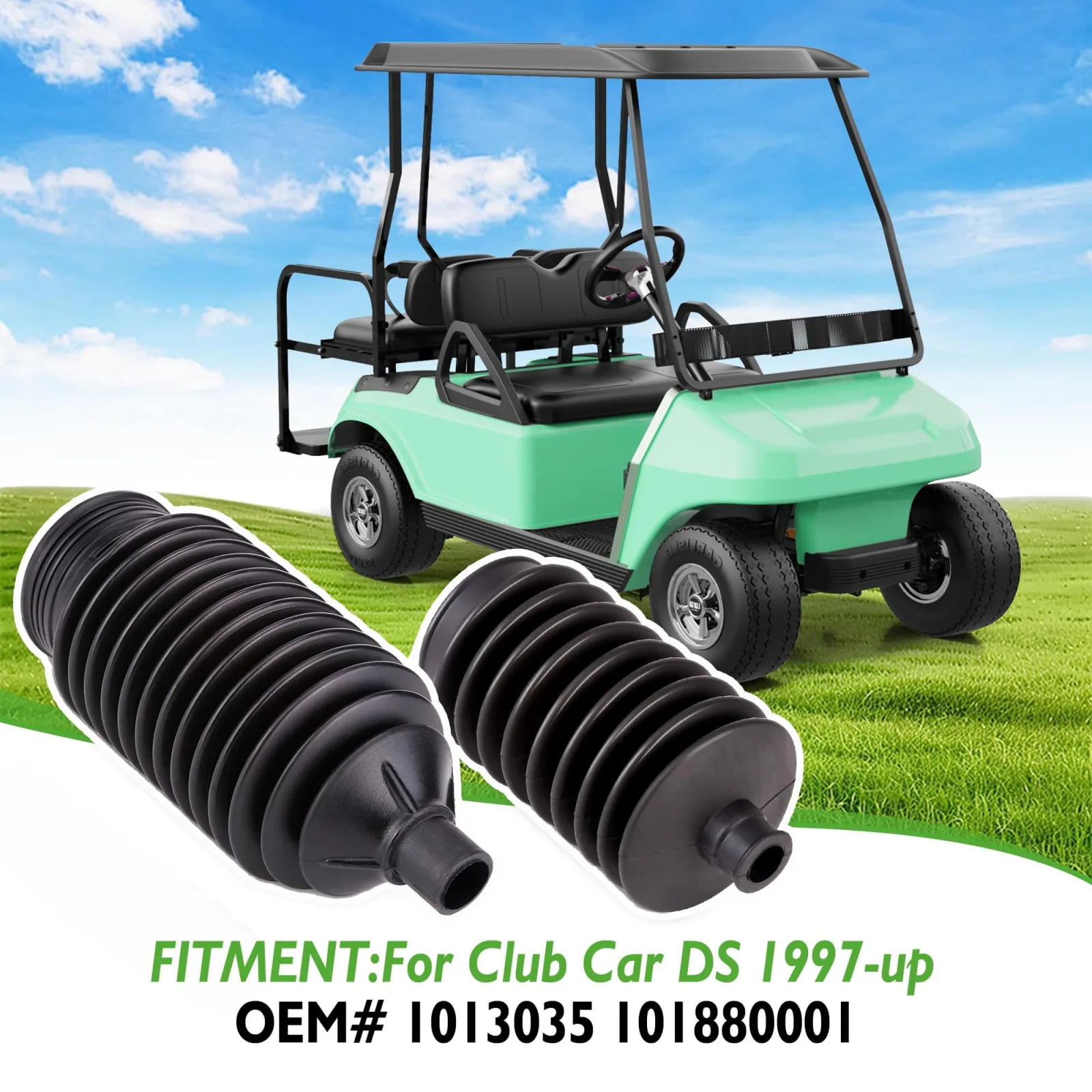 10L0L Steering Rack Dust Boot for Club Car DS 1997+ — 1013035 image 3