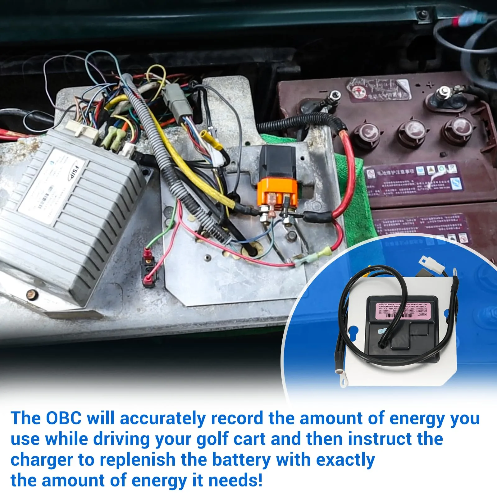 FIXHAWK 48V OBC for Club Car Precedent 2004-2015 image 3