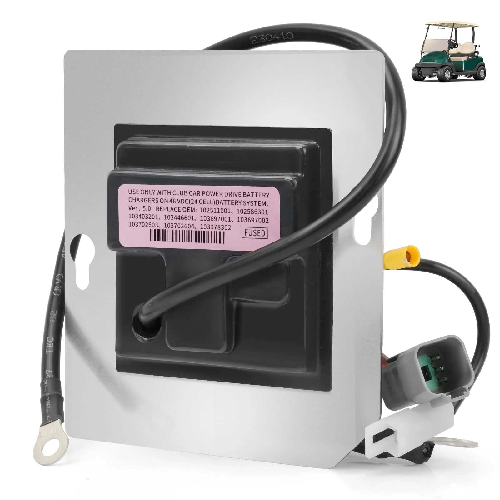 FIXHAWK 48V OBC for Club Car Precedent 2004-2015