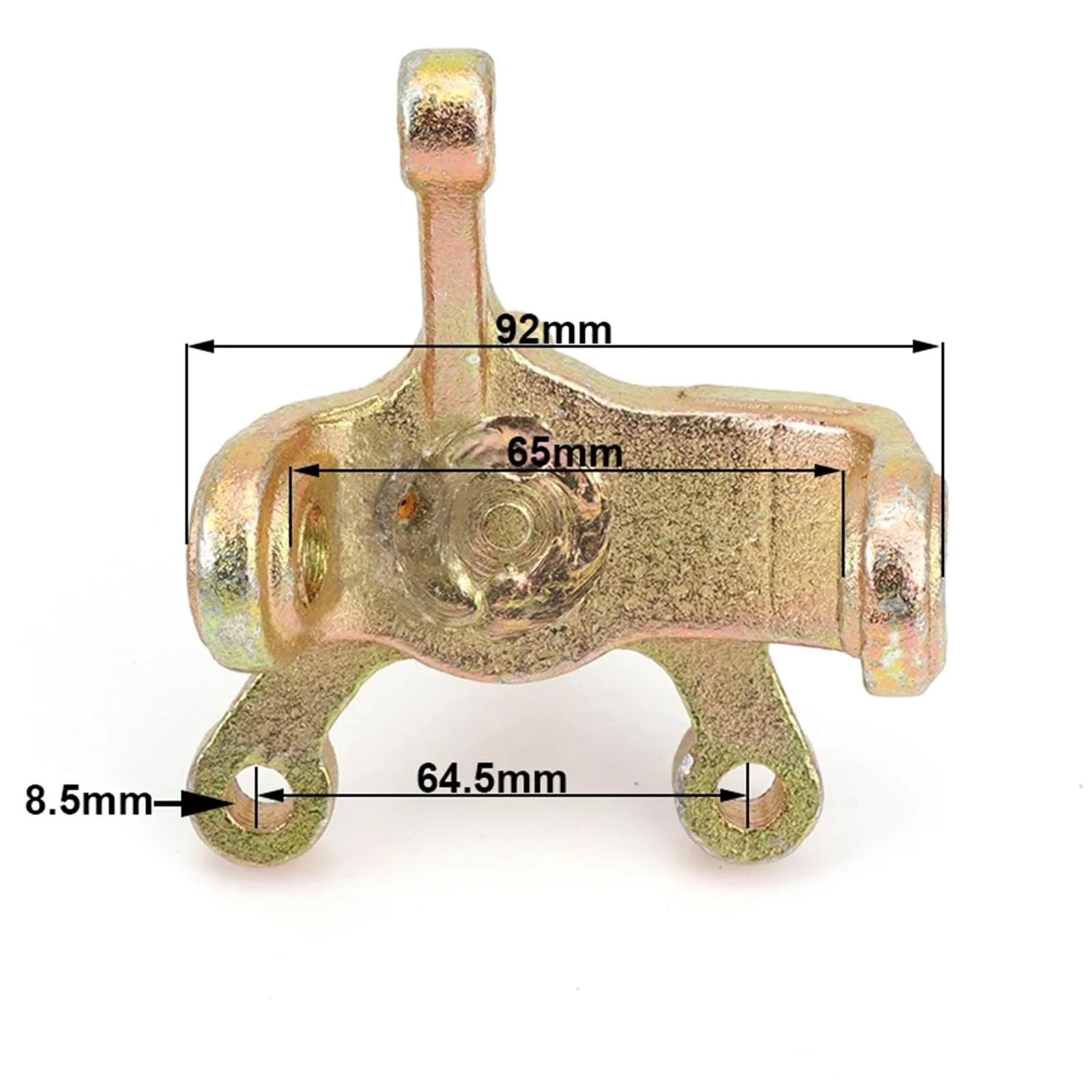 Generic Steering Knuckle Spindle for Golf Carts and ATVs image 3
