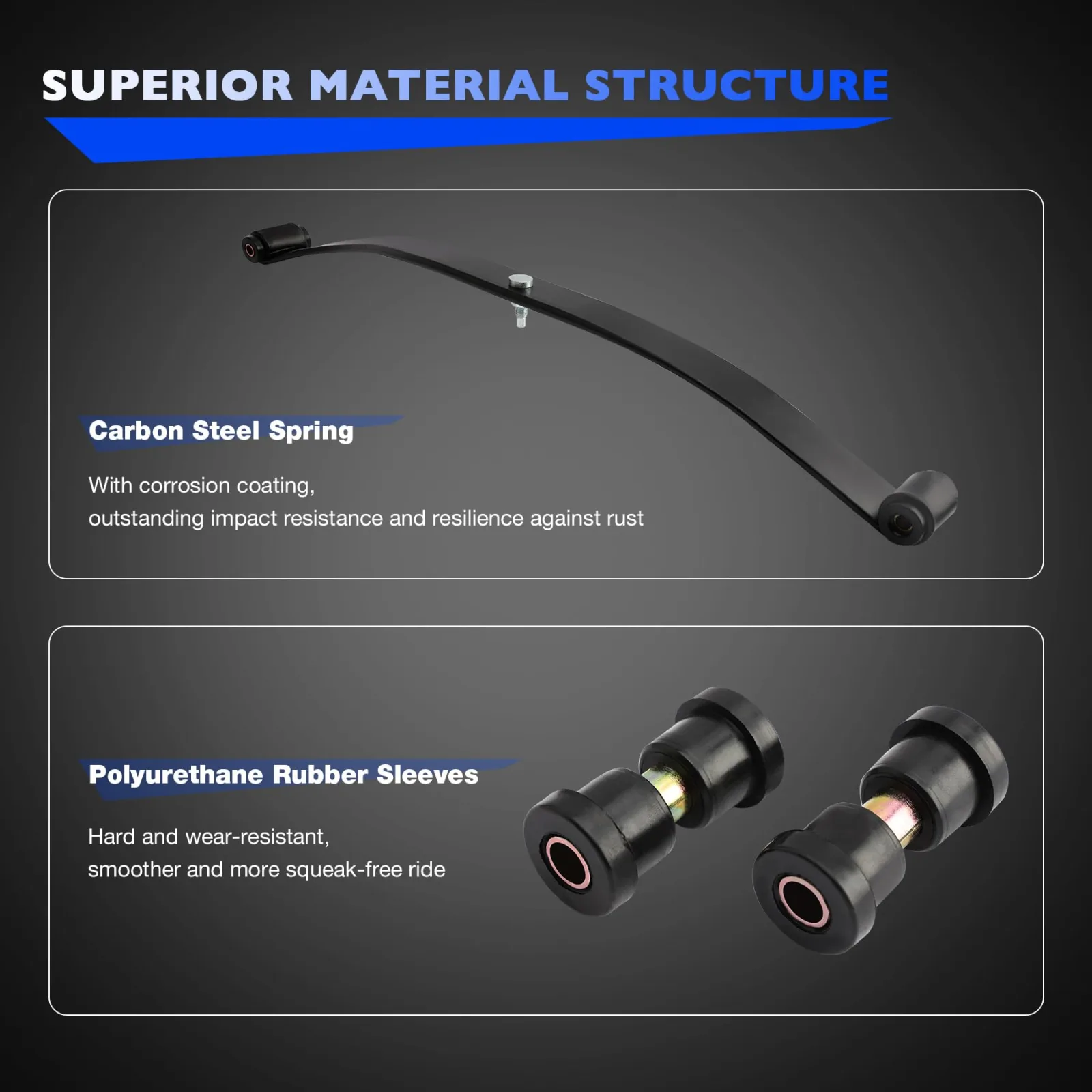 Misakomo Front Leaf Spring Kit for Club Car DS and Precedent image 3