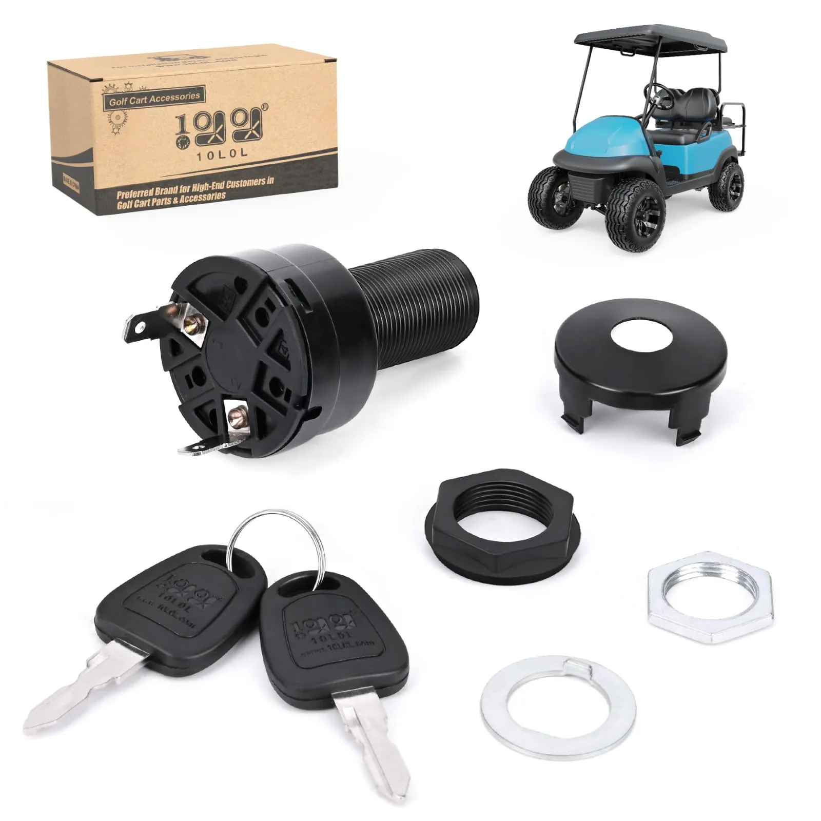 10L0L Ignition Switch for Club Car Precedent 2004+