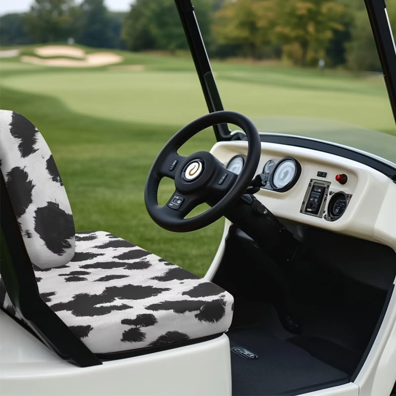 Oramclsy Golf Cart Seat Covers for E-Z-GO TXT and Club Car image 4