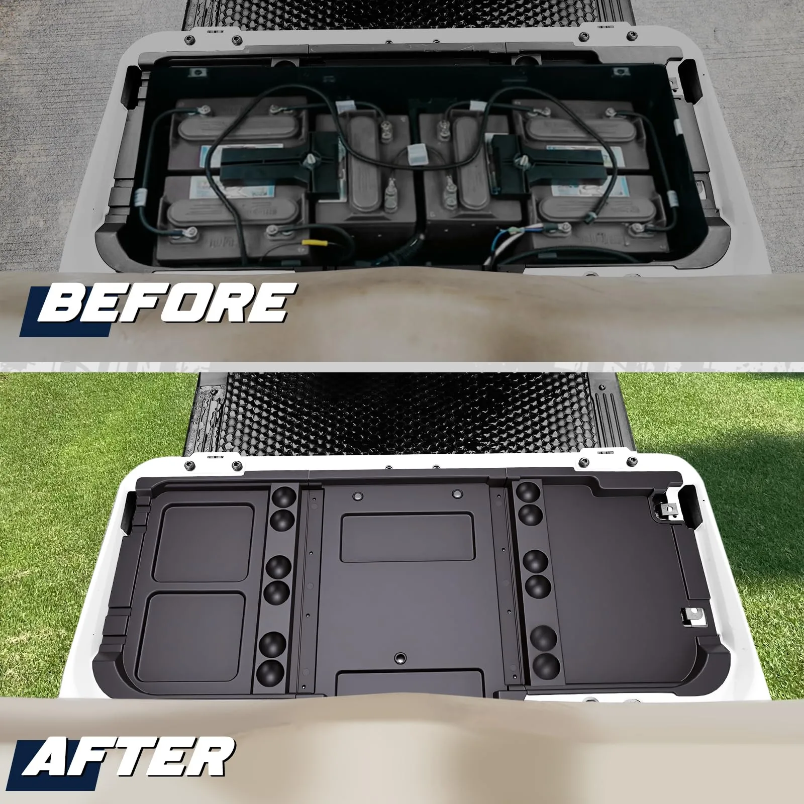 Dacalo Under-Seat Storage Tray for E-Z-GO RXV Valor 2025 image 3