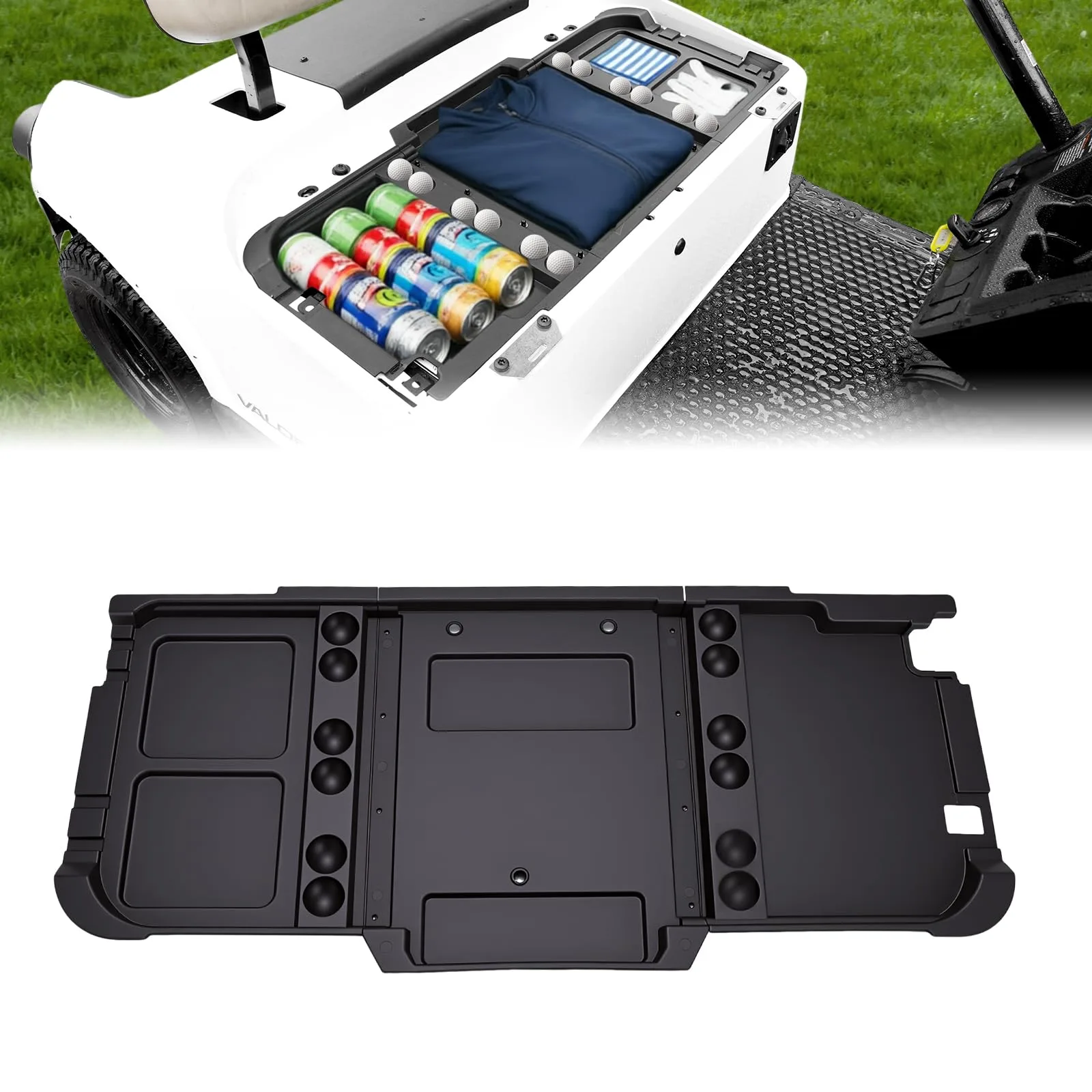 Dacalo Under-Seat Storage Tray for E-Z-GO RXV Valor 2025