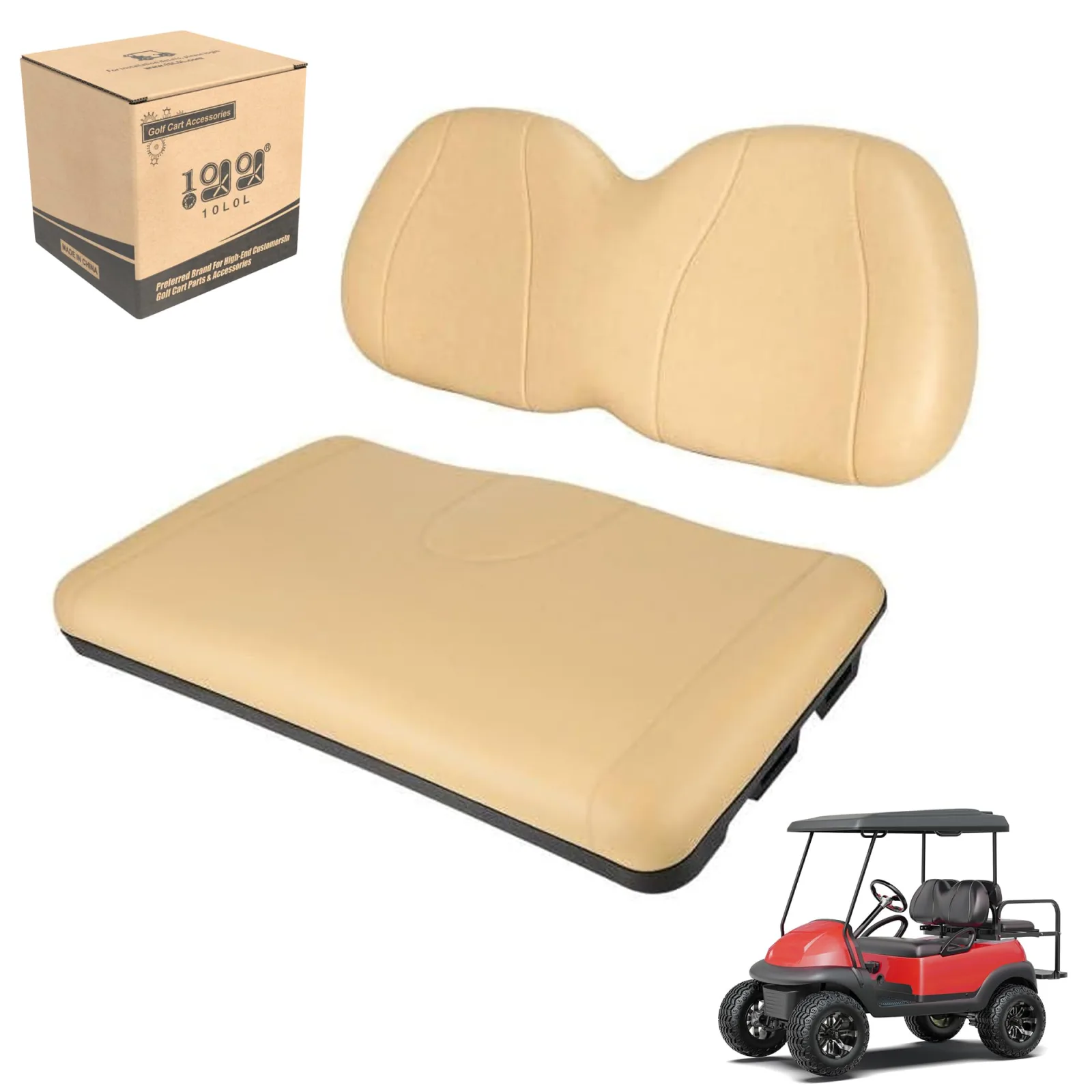 10L0L Front Seat Cushion Kit for Club Car Precedent 2004-2011