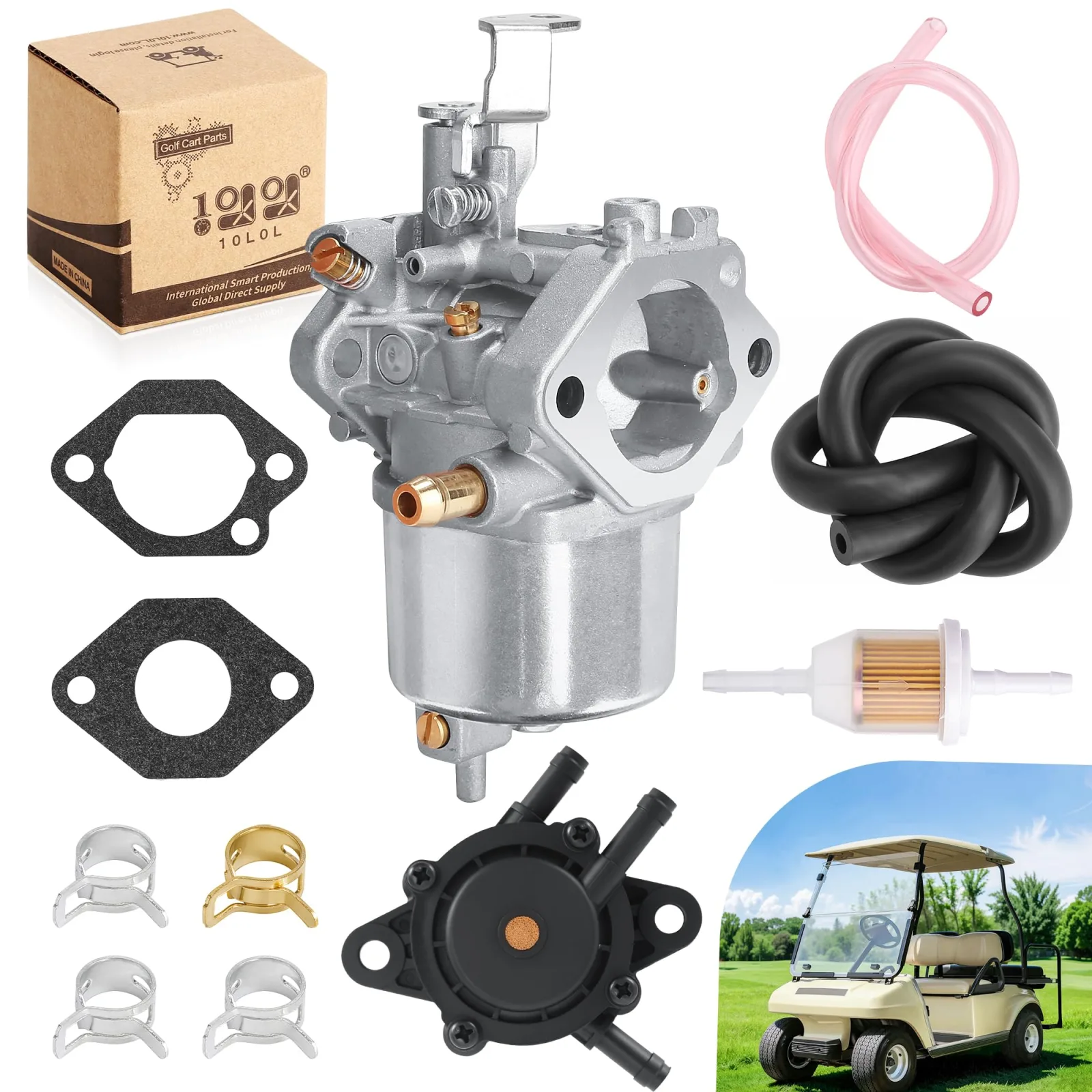10L0L Carburetor Kit for Club Car DS and Precedent