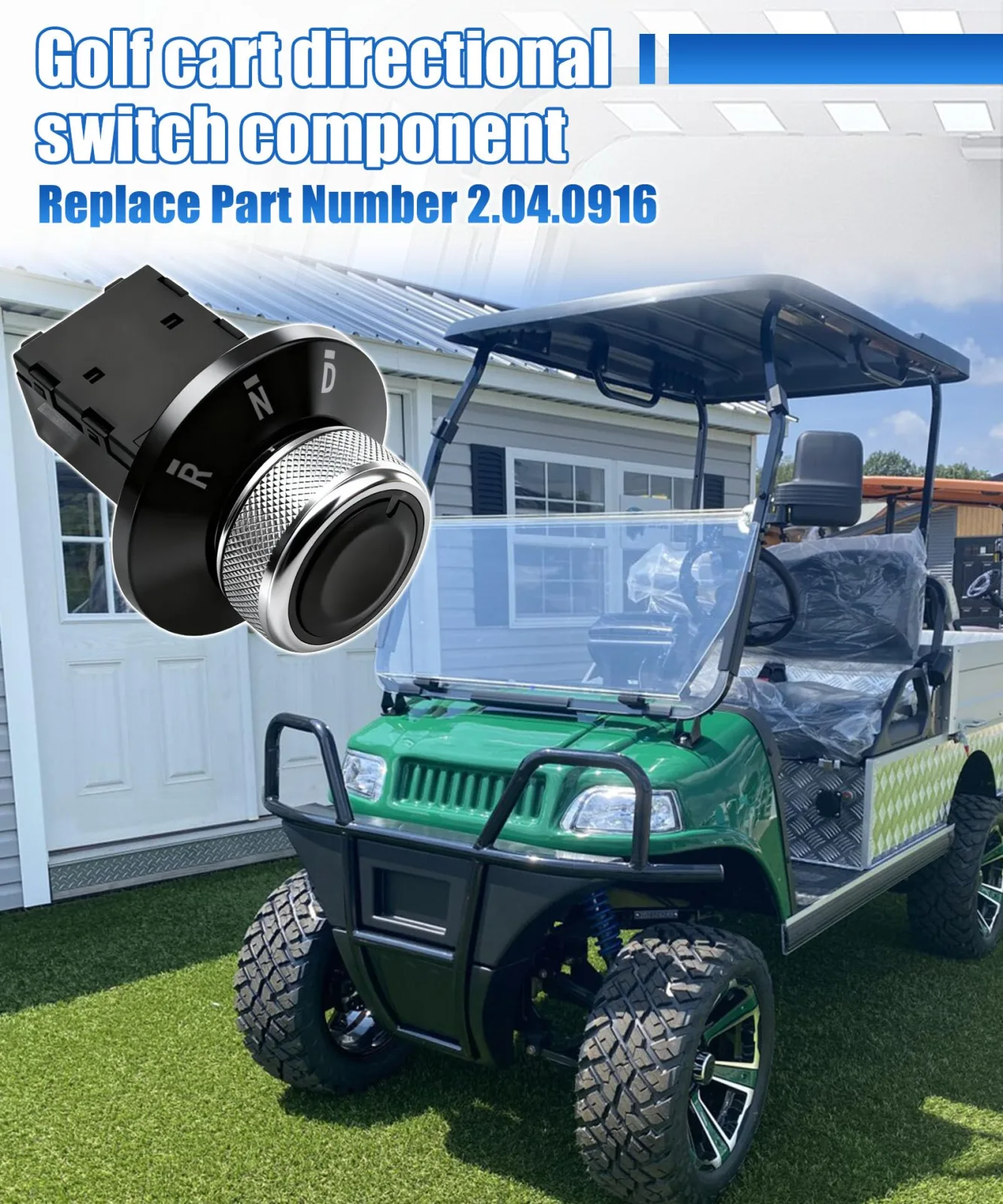 DYYYYD XWK6 Direction Switch for Evolution EV Golf Carts image 3