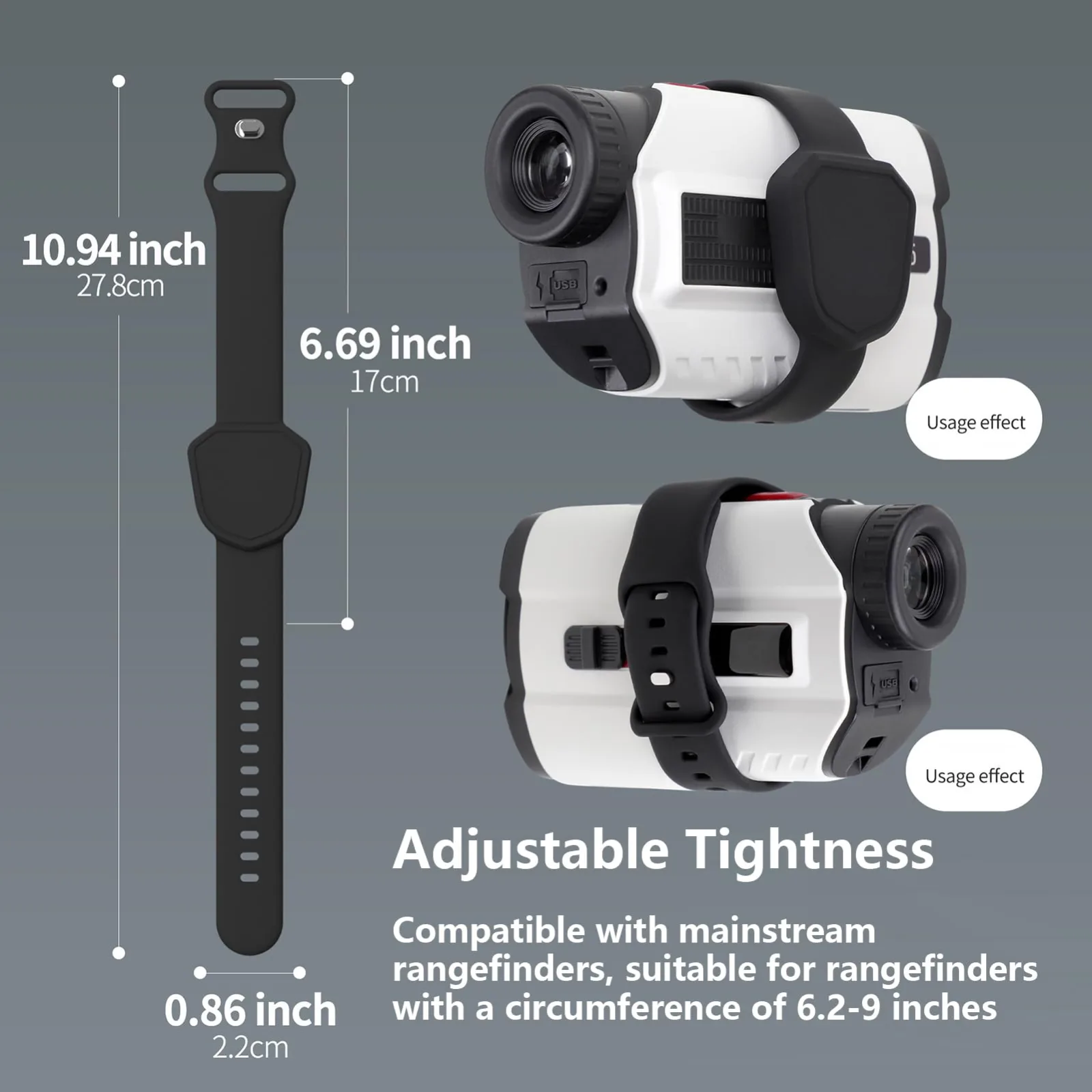 Generic Magnetic Golf Rangefinder Holder Strap image 2