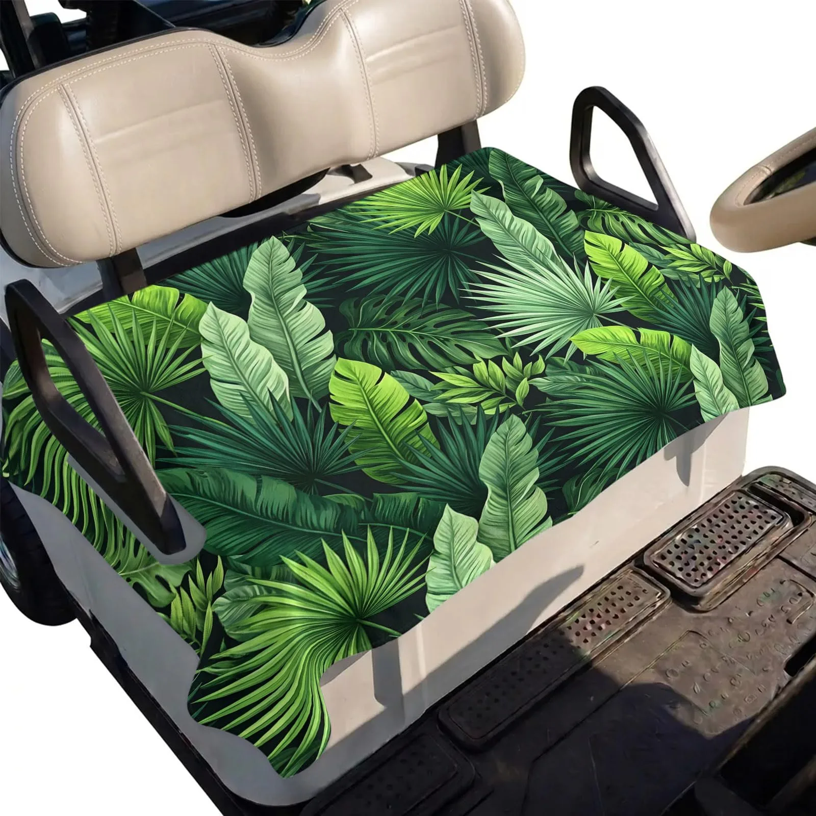 DecorLovee Tropical Golf Cart Seat Cover, 51 x 31 in