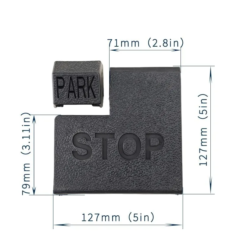 Sgaorcpas Golf Cart Park Brake Pedal Rubber Pad image 2