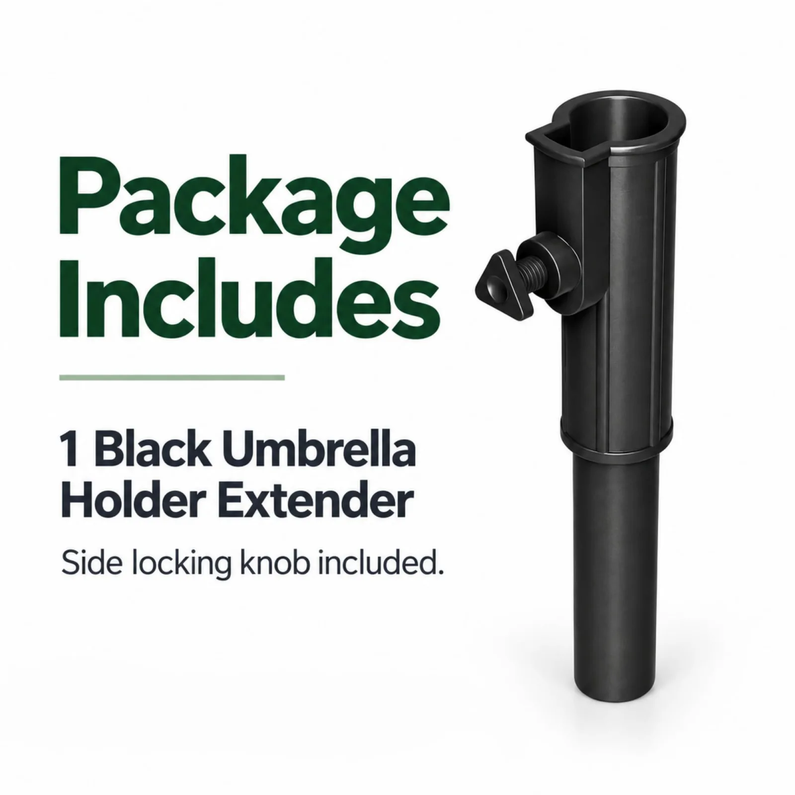 Generic 6" Umbrella Holder Extension — Compatible with MGI Zip Navigator image 2