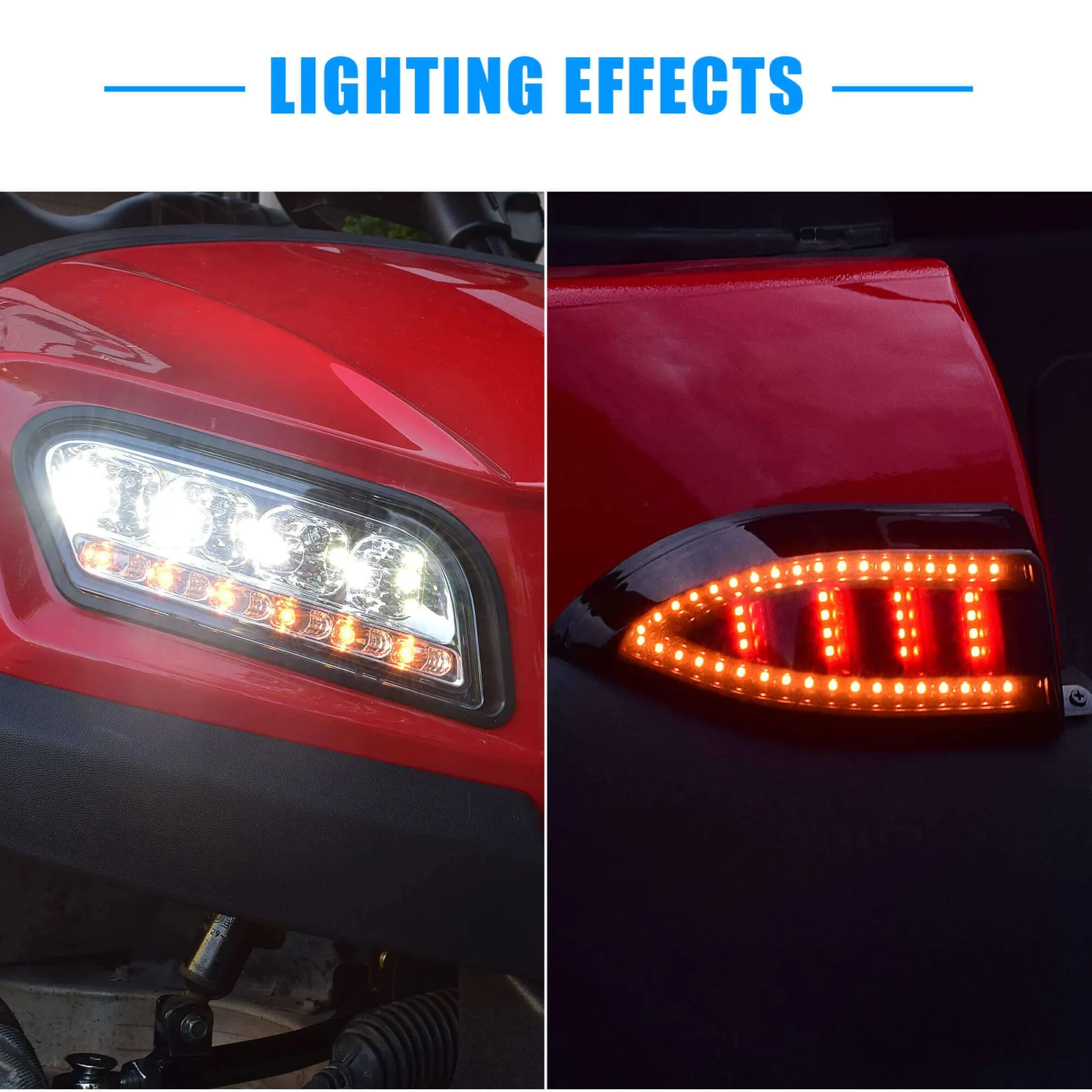 NOKINS LED Light Kit for Club Car Tempo WGN-TP-33 image 3
