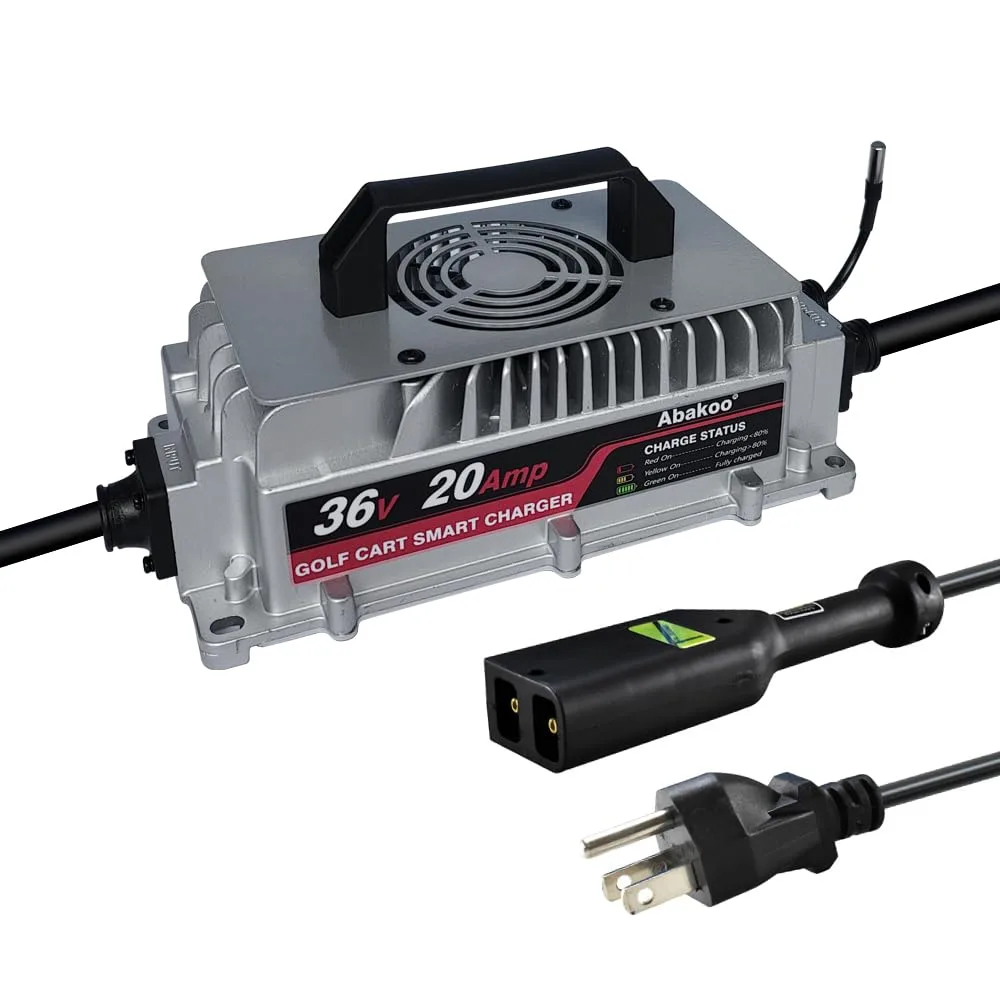 Abakoo 36V 20A Charger for E-Z-GO TXT Golf Carts