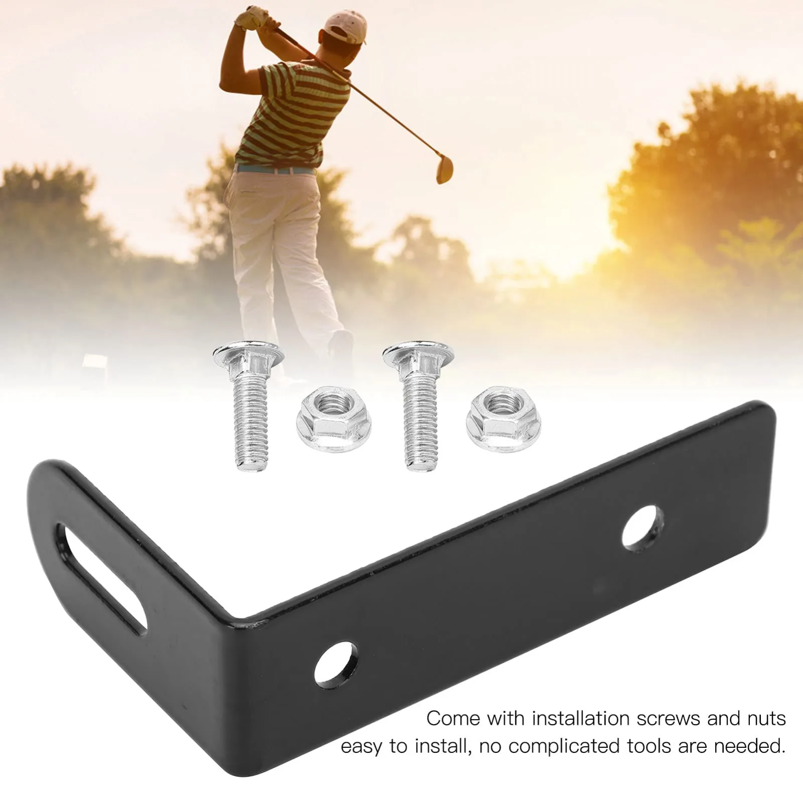 Mtlavishness Universal Metal Golf Sand Bottle Holder Bracket image 3
