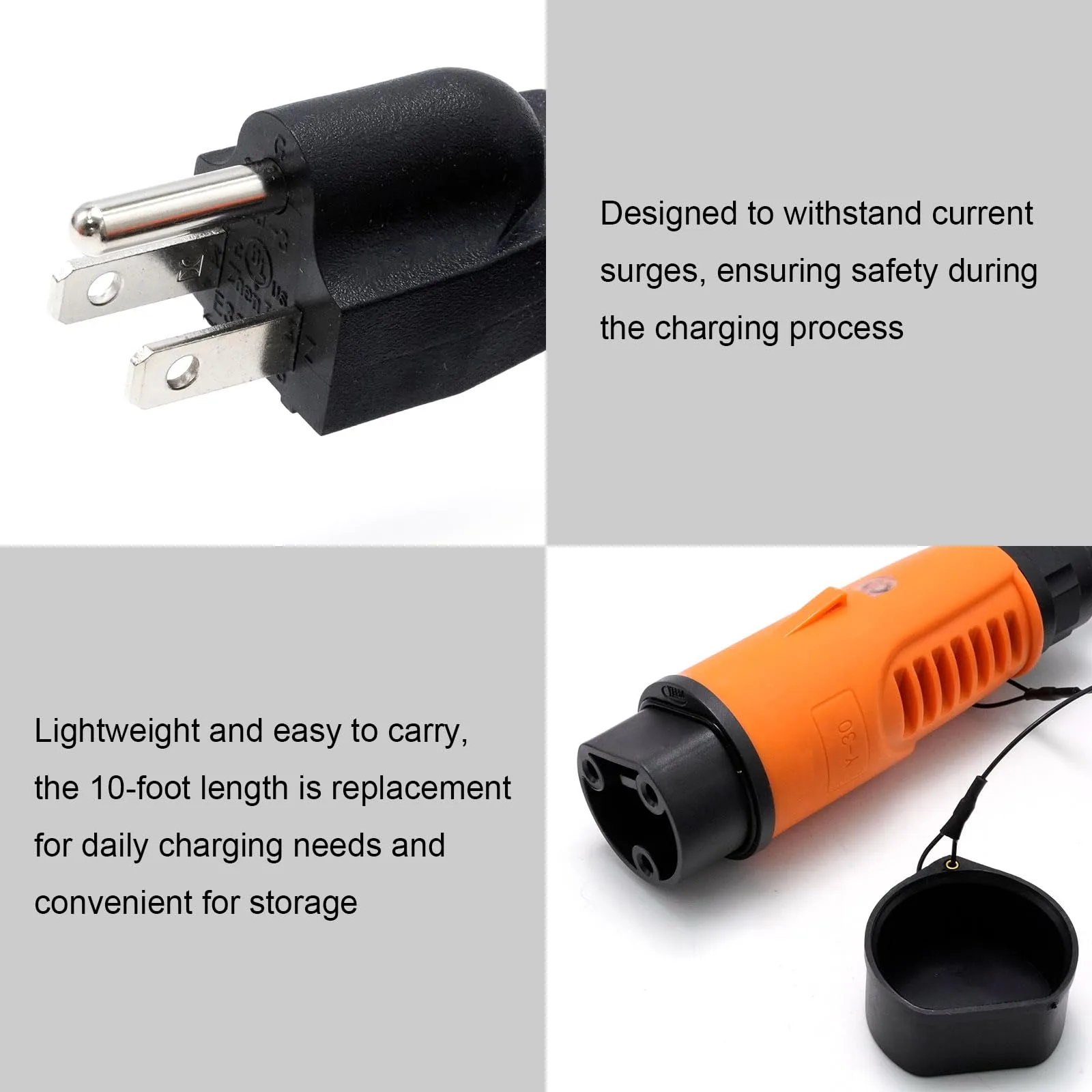 LIDSCURA Y-30 Charging Power Cord for Coleman Icon DR48V image 2
