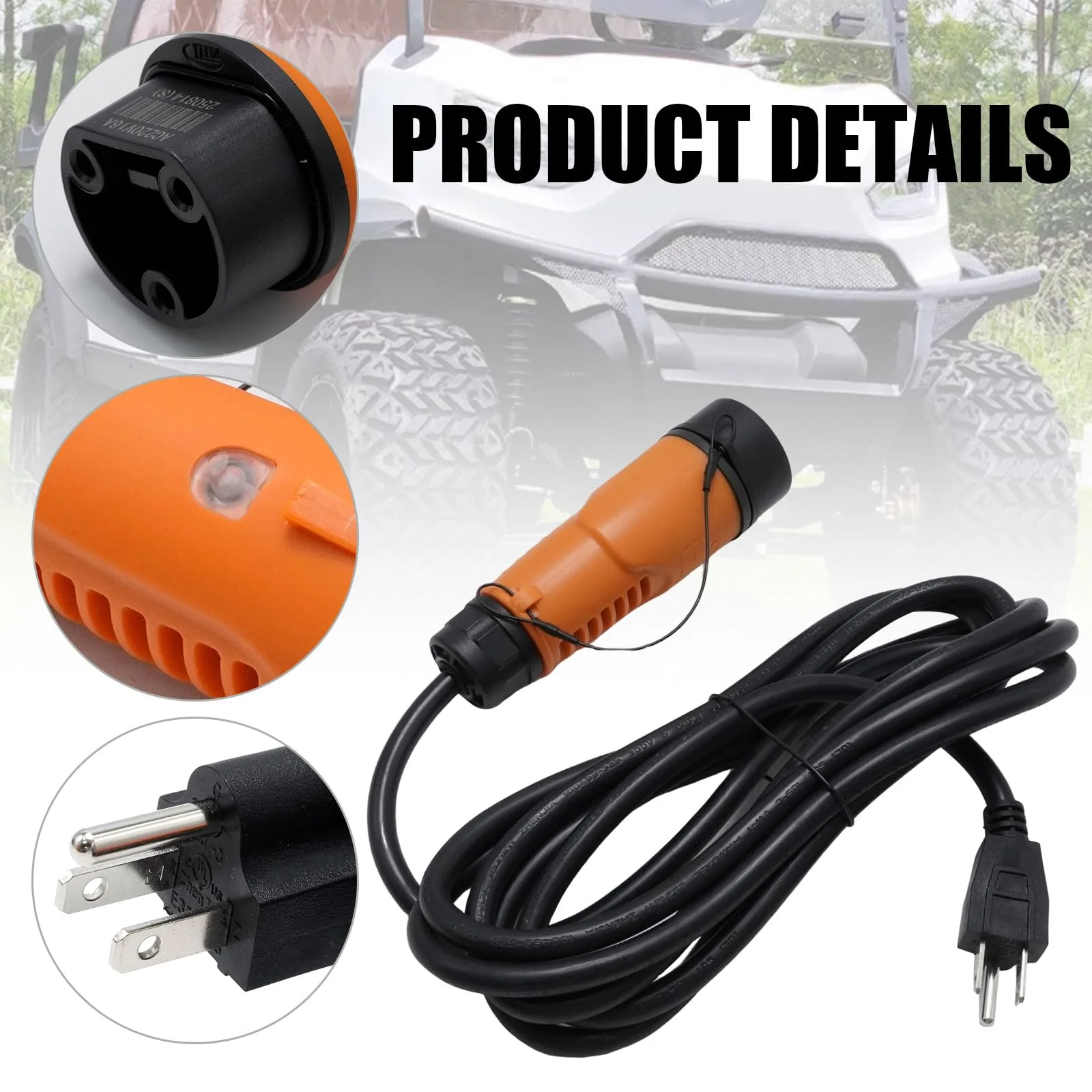 LIDSCURA Y-30 Charging Power Cord for Coleman Icon DR48V image 3