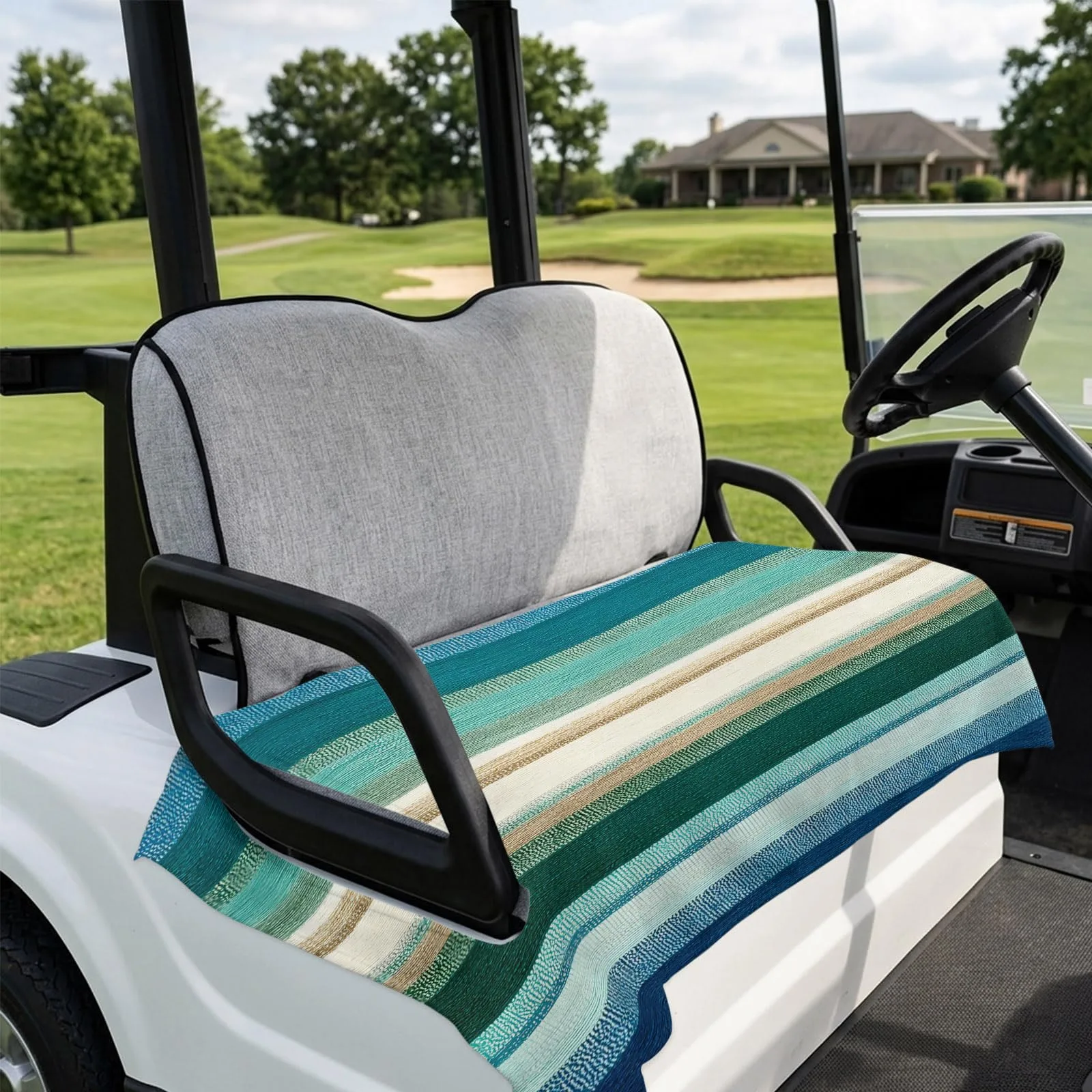 DecorLovee Golf Cart Seat Cover, 51 x 31-Inch Microfiber image 4