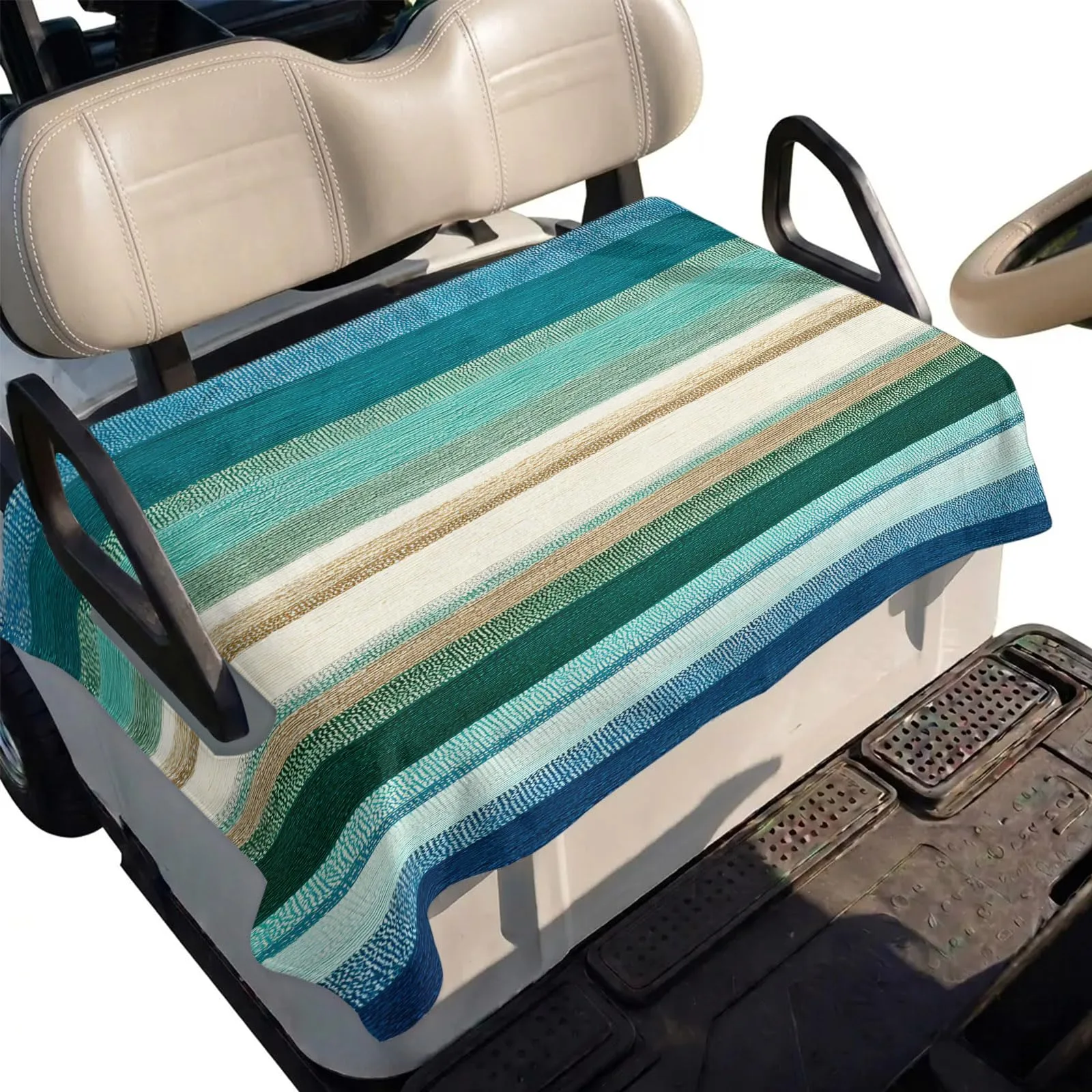 DecorLovee Golf Cart Seat Cover, 51 x 31-Inch Microfiber